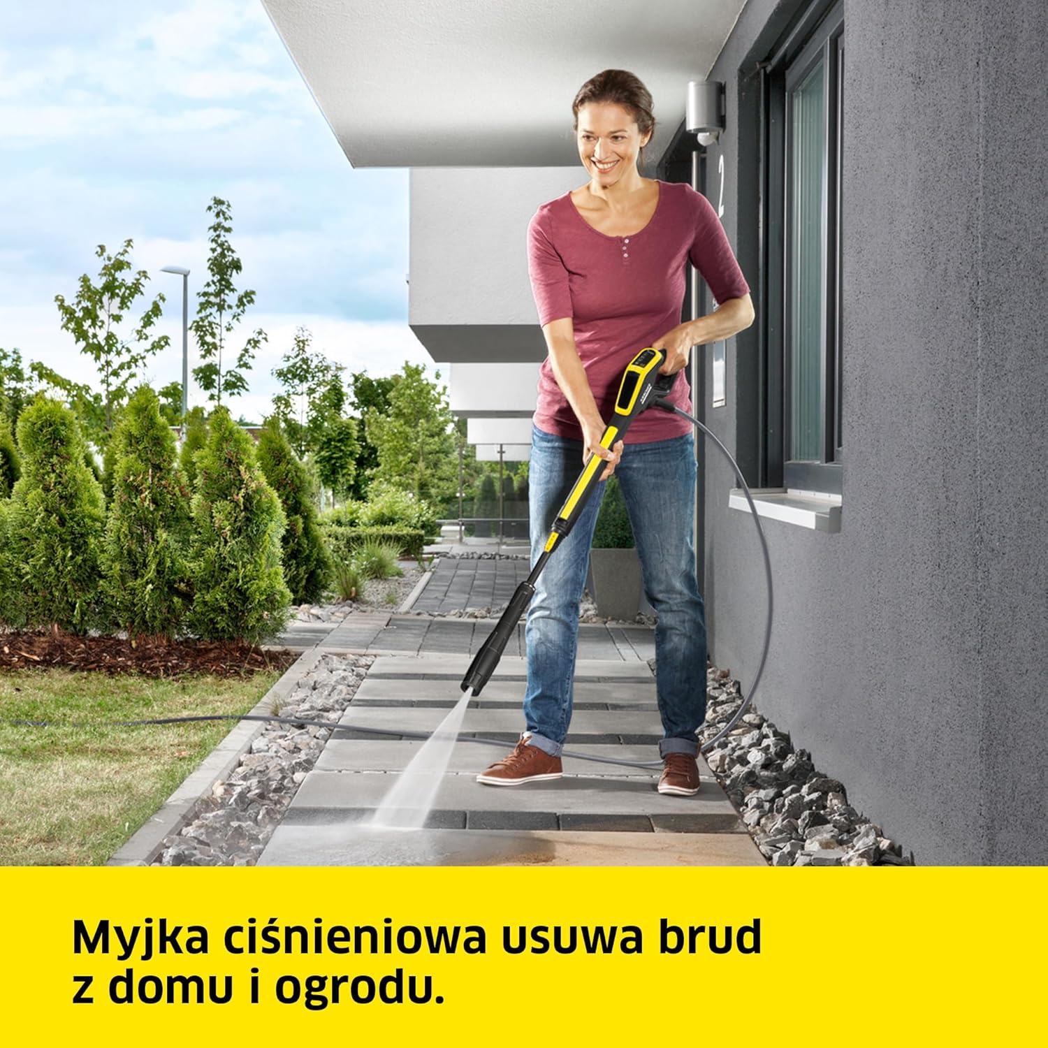 Kärcher myjka ciśnieniowa K 4 Power Control Flex Home, 130 bar, 420 l/h, powierzchnia: 30 m²/h, filtr wody, waga: 11,5 kg, pistolet ciśnieniowy, lanca rotacyjna, dysza strumieniowa, zestaw domowy
