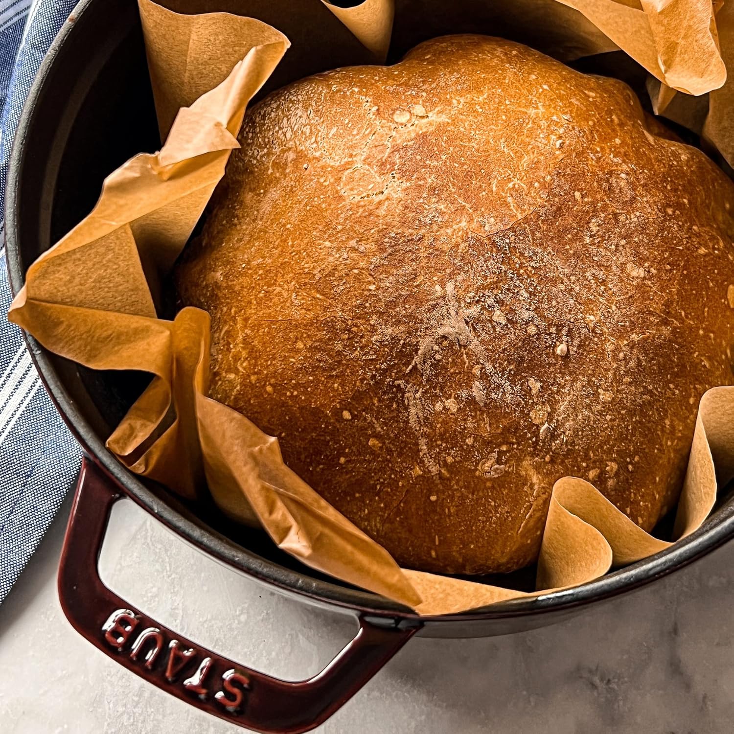 STAUB Garnek żeliwny, okrągły 28 cm, 6,7 L, Czarny