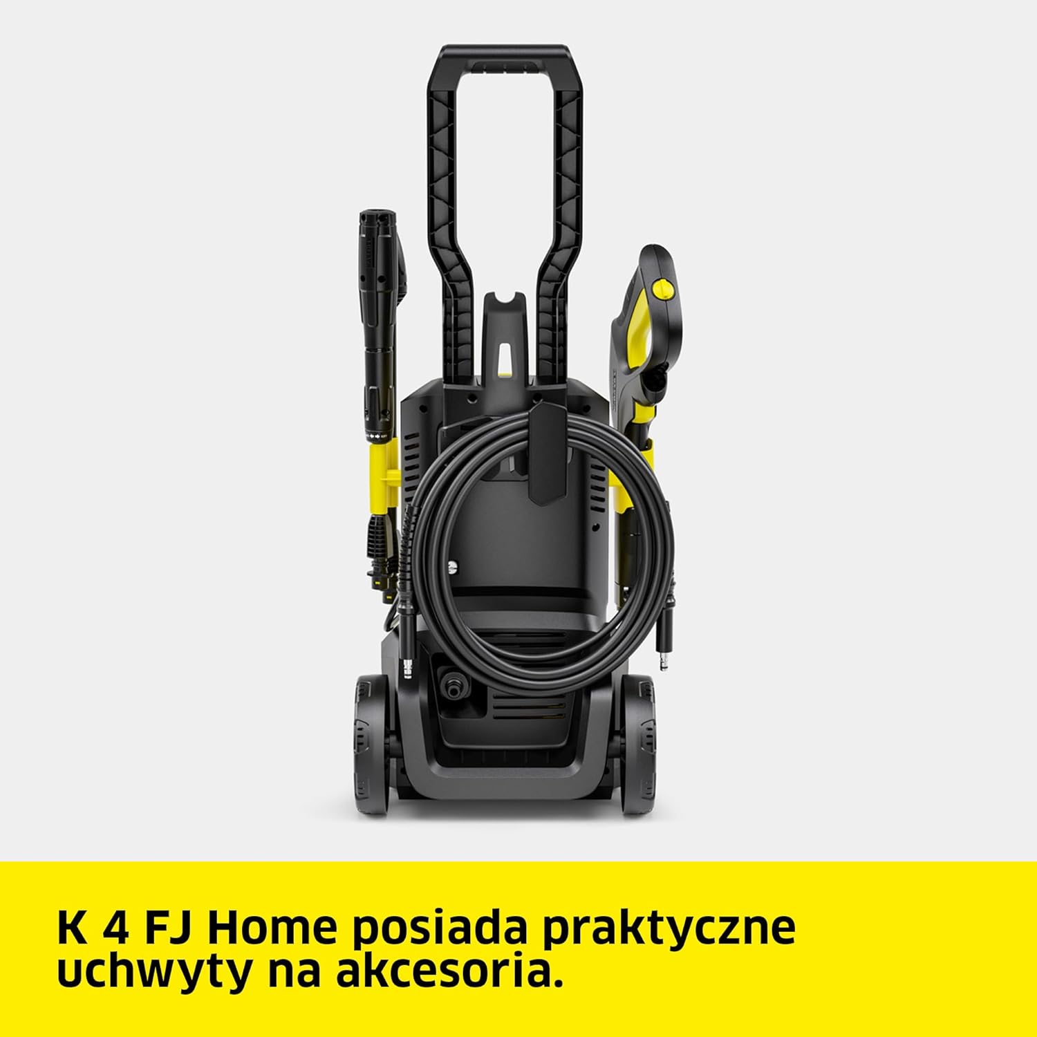 Kärcher myjka ciśnieniowa K 4 Power Control Flex Home, 130 bar, 420 l/h, powierzchnia: 30 m²/h, filtr wody, waga: 11,5 kg, pistolet ciśnieniowy, lanca rotacyjna, dysza strumieniowa, zestaw domowy