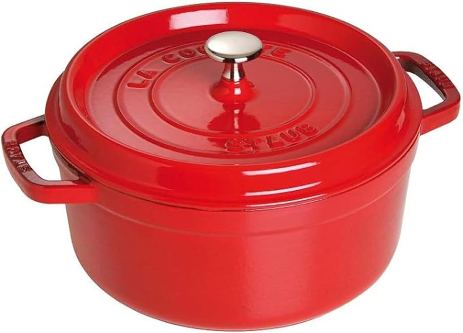 STAUB Garnek żeliwny, okrągły 28 cm, 6,7 L, Czarny