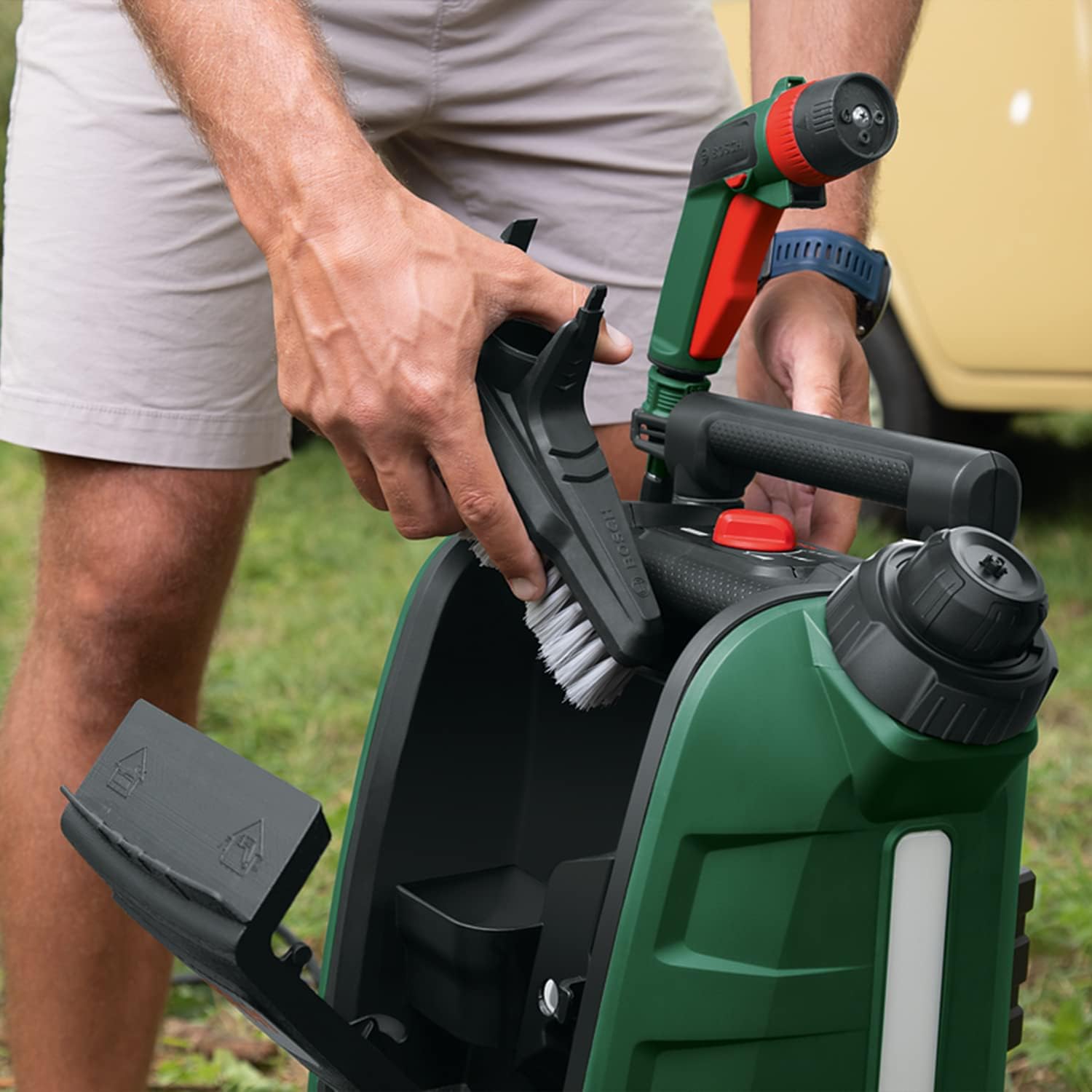 Bosch Fontus 18 V akumulator do czyszczenia na zewnątrz, 18 V, 18 V, w kartonie)