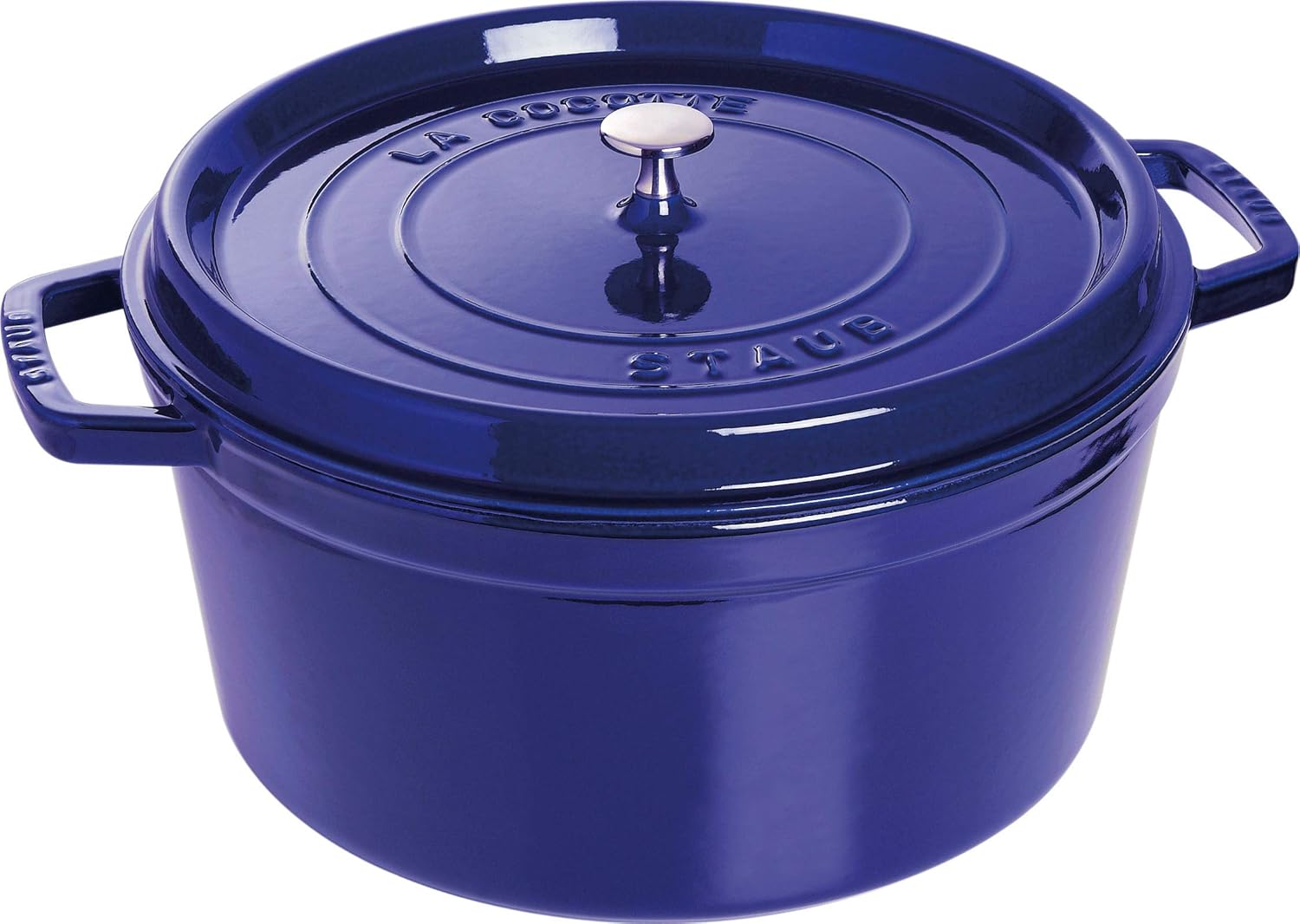 STAUB Garnek żeliwny, okrągły 28 cm, 6,7 L, Czarny