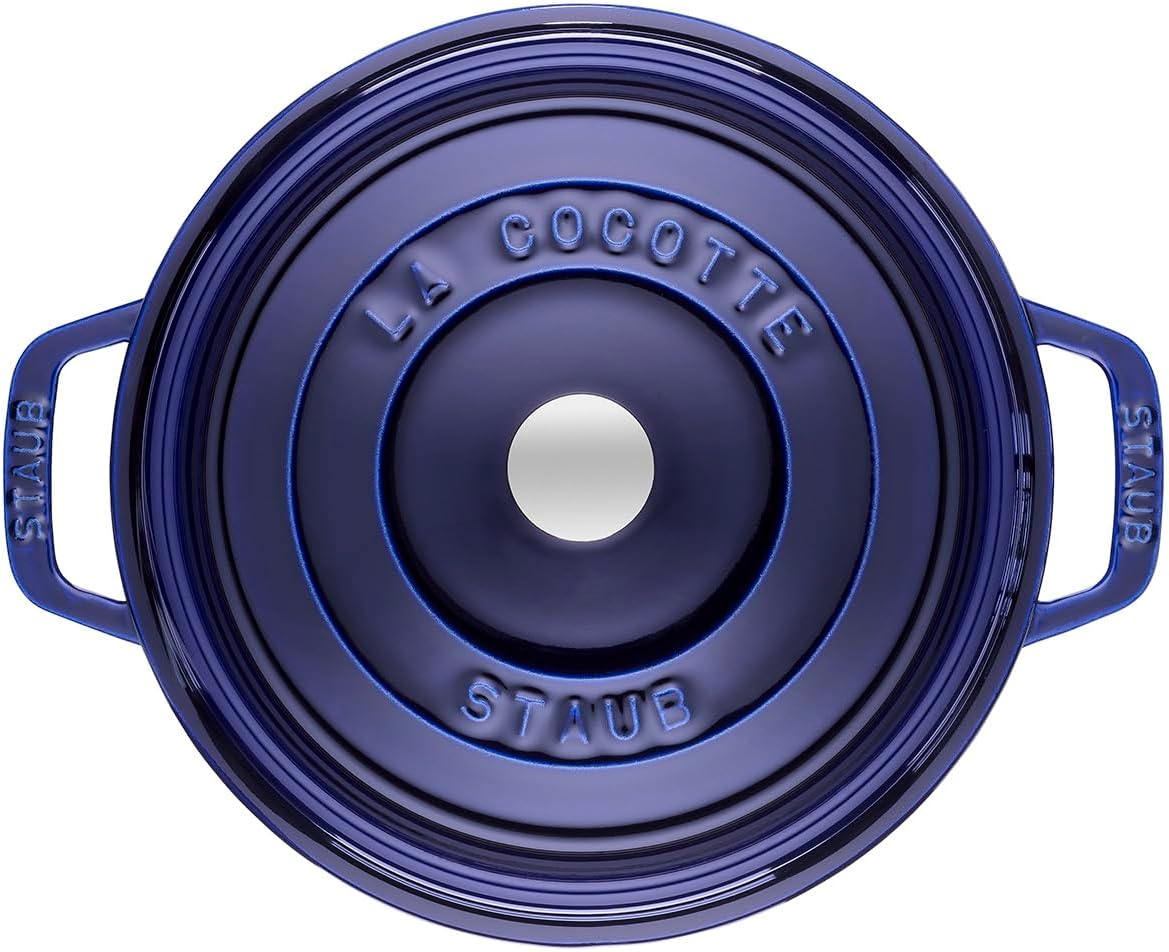 STAUB Garnek żeliwny, okrągły 28 cm, 6,7 L, Czarny