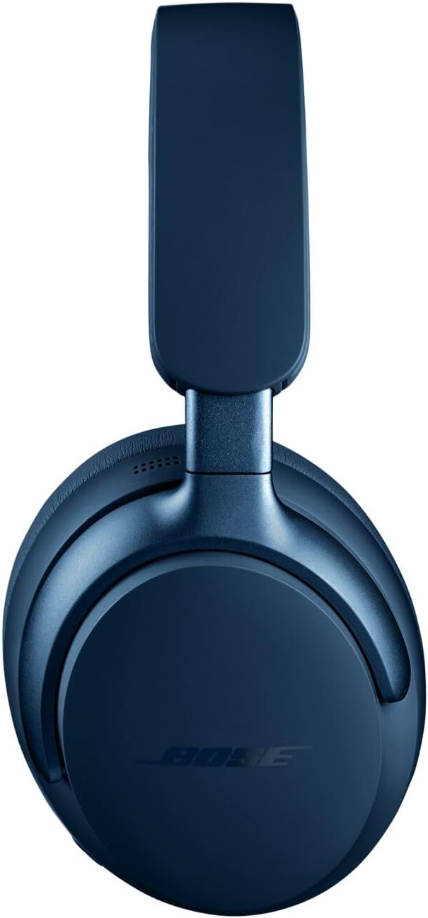 Bose QuietComfort Ultra Słuchawki bezprzewodowe z redukcją szumów i dźwiękiem przestrzennym, słuchawki nauszne z mikrofonem, do 24 godzin pracy na akumulatorze, Czarny