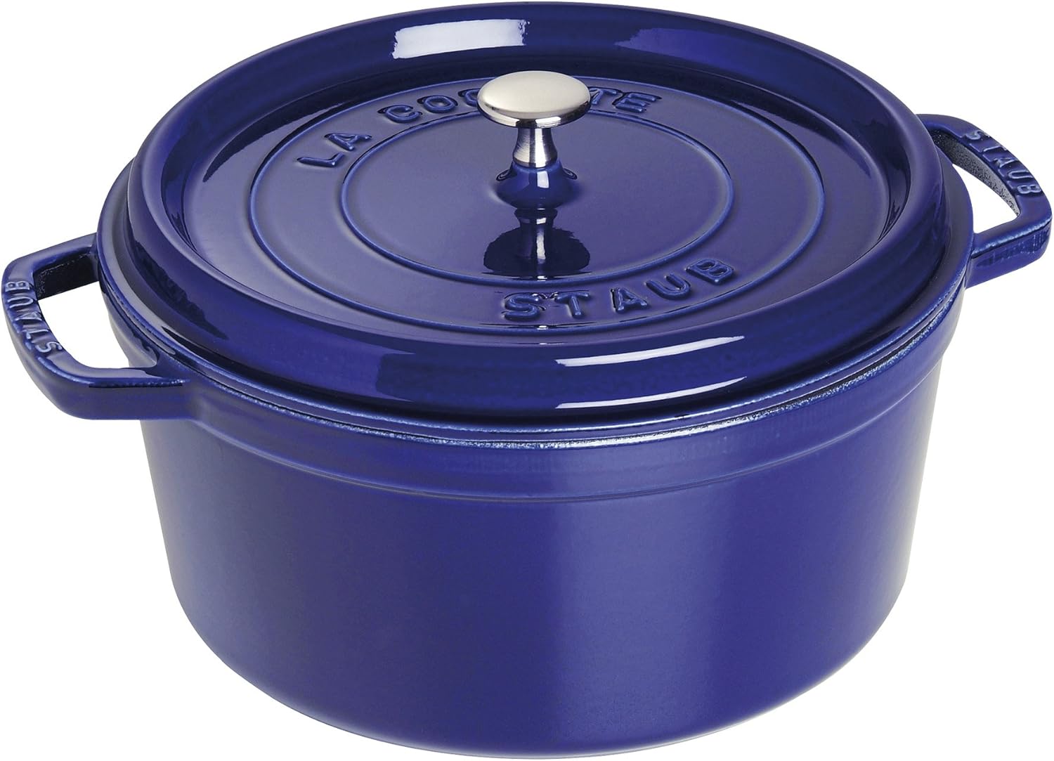 STAUB Garnek żeliwny, okrągły 28 cm, 6,7 L, Czarny