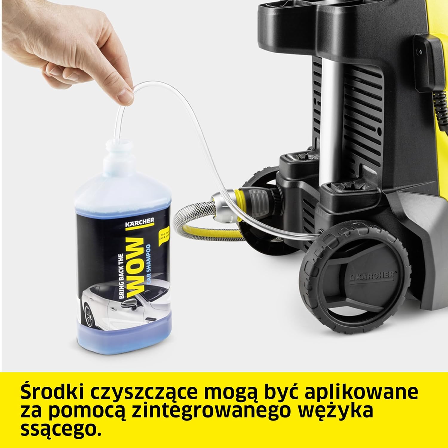 Kärcher myjka ciśnieniowa K 4 Power Control Flex Home, 130 bar, 420 l/h, powierzchnia: 30 m²/h, filtr wody, waga: 11,5 kg, pistolet ciśnieniowy, lanca rotacyjna, dysza strumieniowa, zestaw domowy