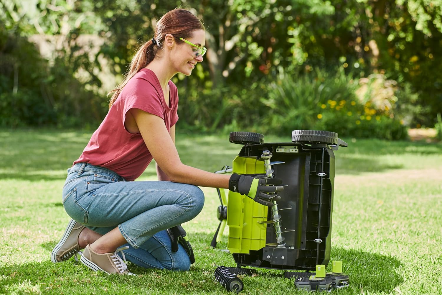 Ryobi RY18SFX35A-0 Wertykulator Bezszczotkowy, 18V
