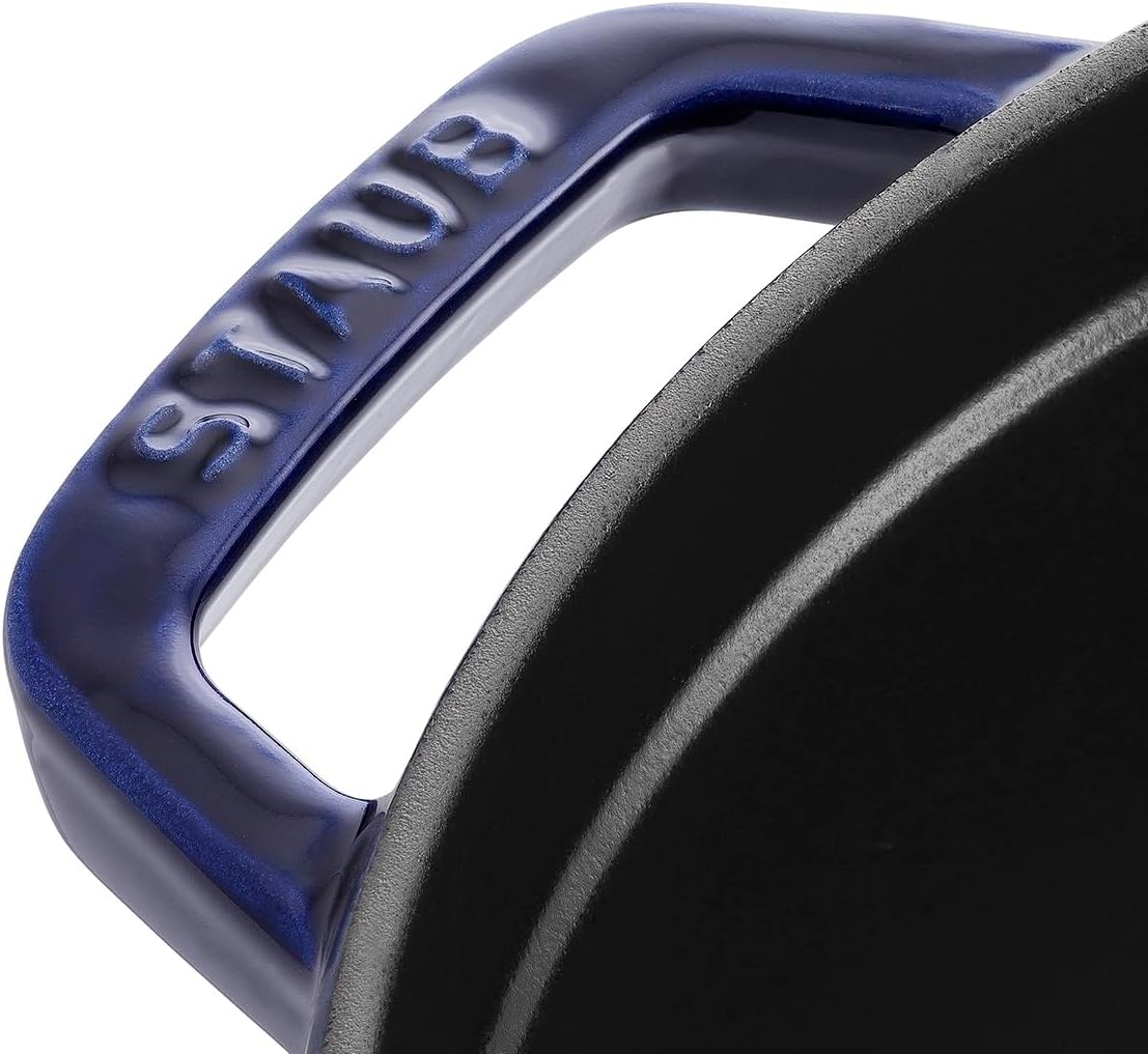 STAUB Garnek żeliwny, okrągły 28 cm, 6,7 L, Czarny