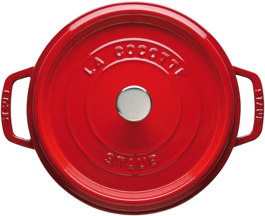 STAUB Garnek żeliwny, okrągły 28 cm, 6,7 L, Czarny