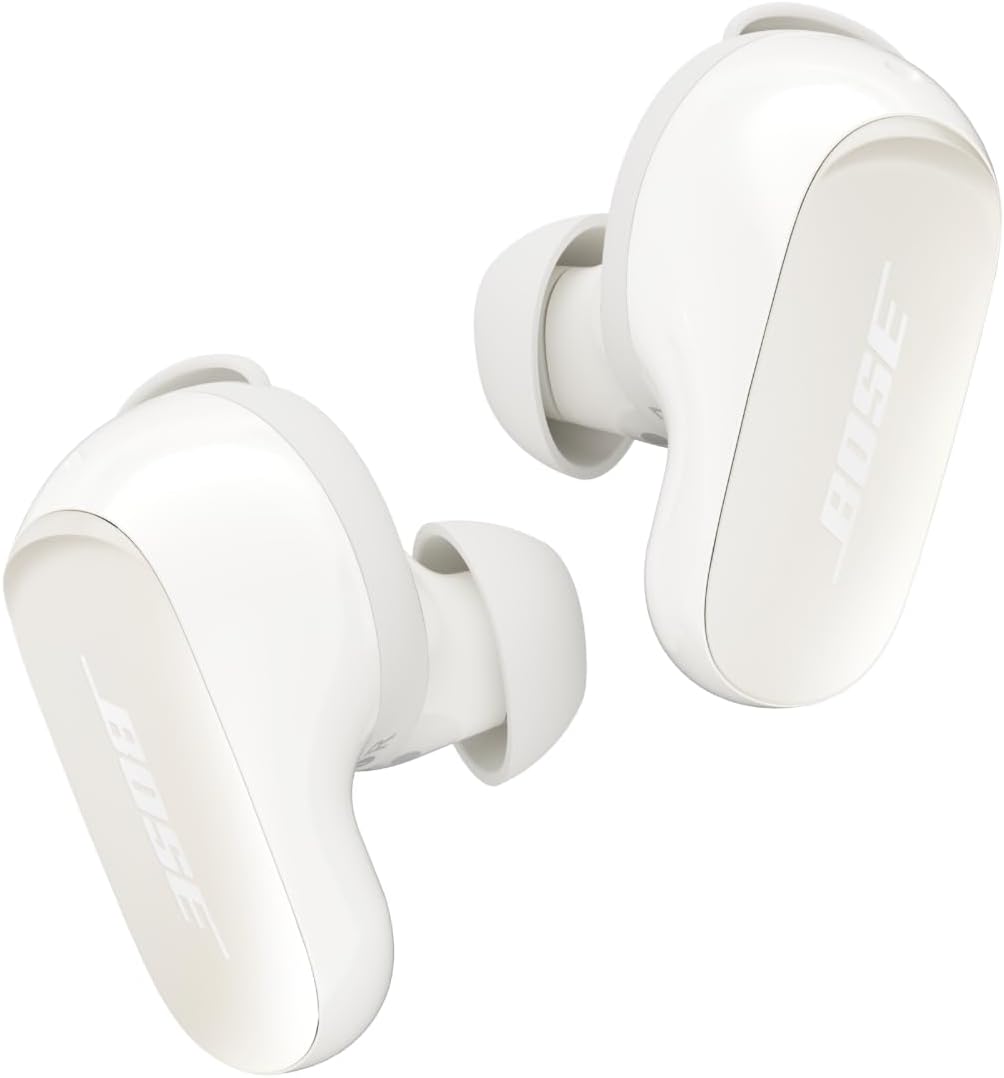 Bose QuietComfort Ultra bezprzewodowe słuchawki douszne Bluetooth, wireless z redukcją szumów, dźwiękiem przestrzennym i światowej klasy systemem redukcji hałasu, Czarny