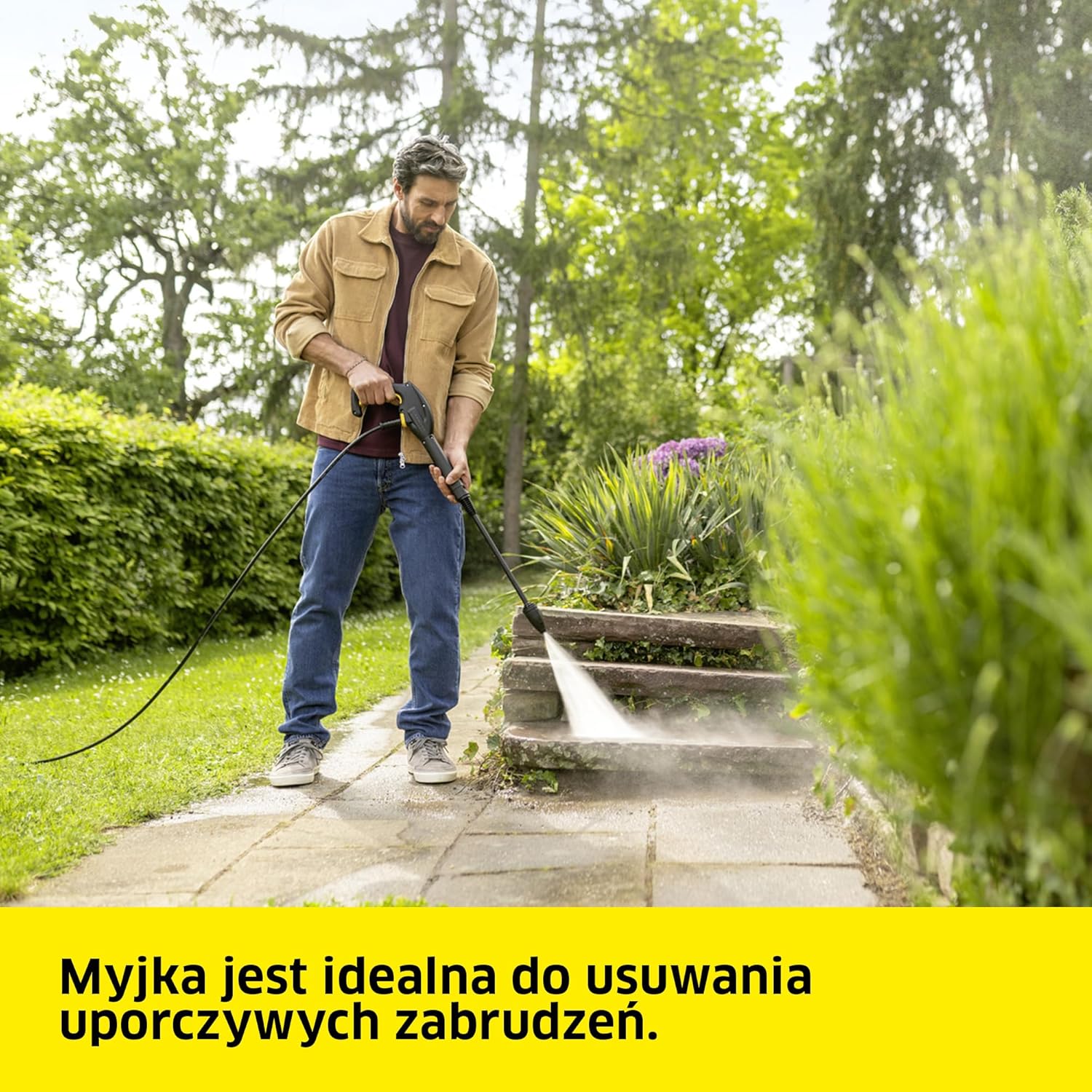 Kärcher myjka ciśnieniowa K 4 Power Control Flex Home, 130 bar, 420 l/h, powierzchnia: 30 m²/h, filtr wody, waga: 11,5 kg, pistolet ciśnieniowy, lanca rotacyjna, dysza strumieniowa, zestaw domowy