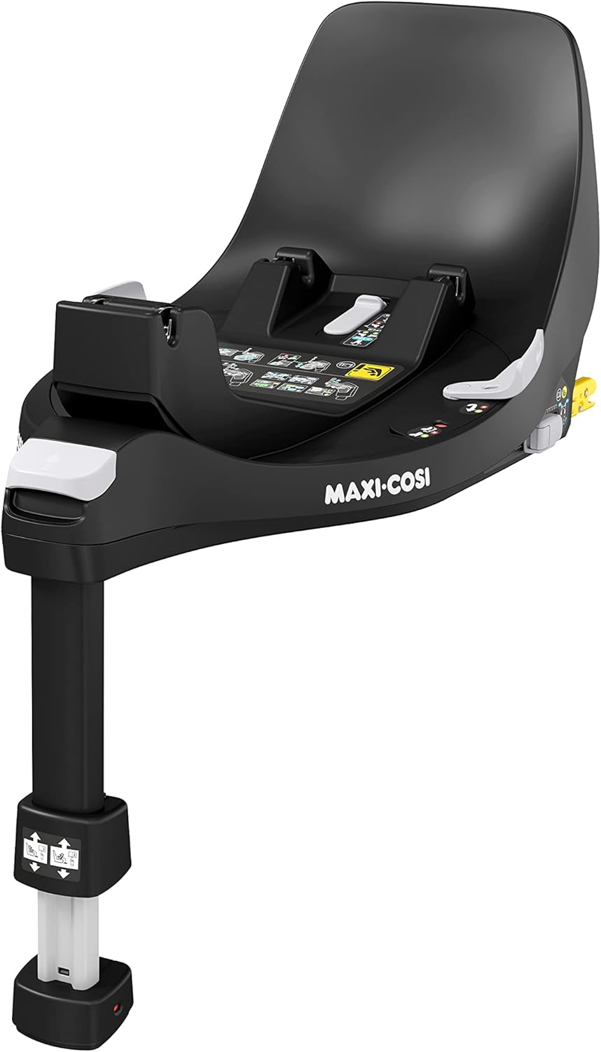 Maxi-Cosi Pearl 360 dla niemowlaka i-Size, Fotelik samochodowy obrotowy 360, od 3 miesięcy do 4 lat (61–105 cm), Obracanie jedną ręką, ClimaFlow, Uprząż z systemem Easy-In, G-CELL, Authentic Graphite