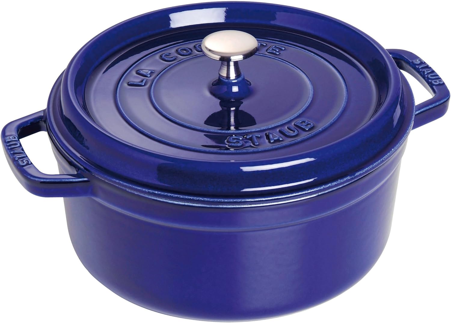 STAUB Garnek żeliwny, okrągły 28 cm, 6,7 L, Czarny