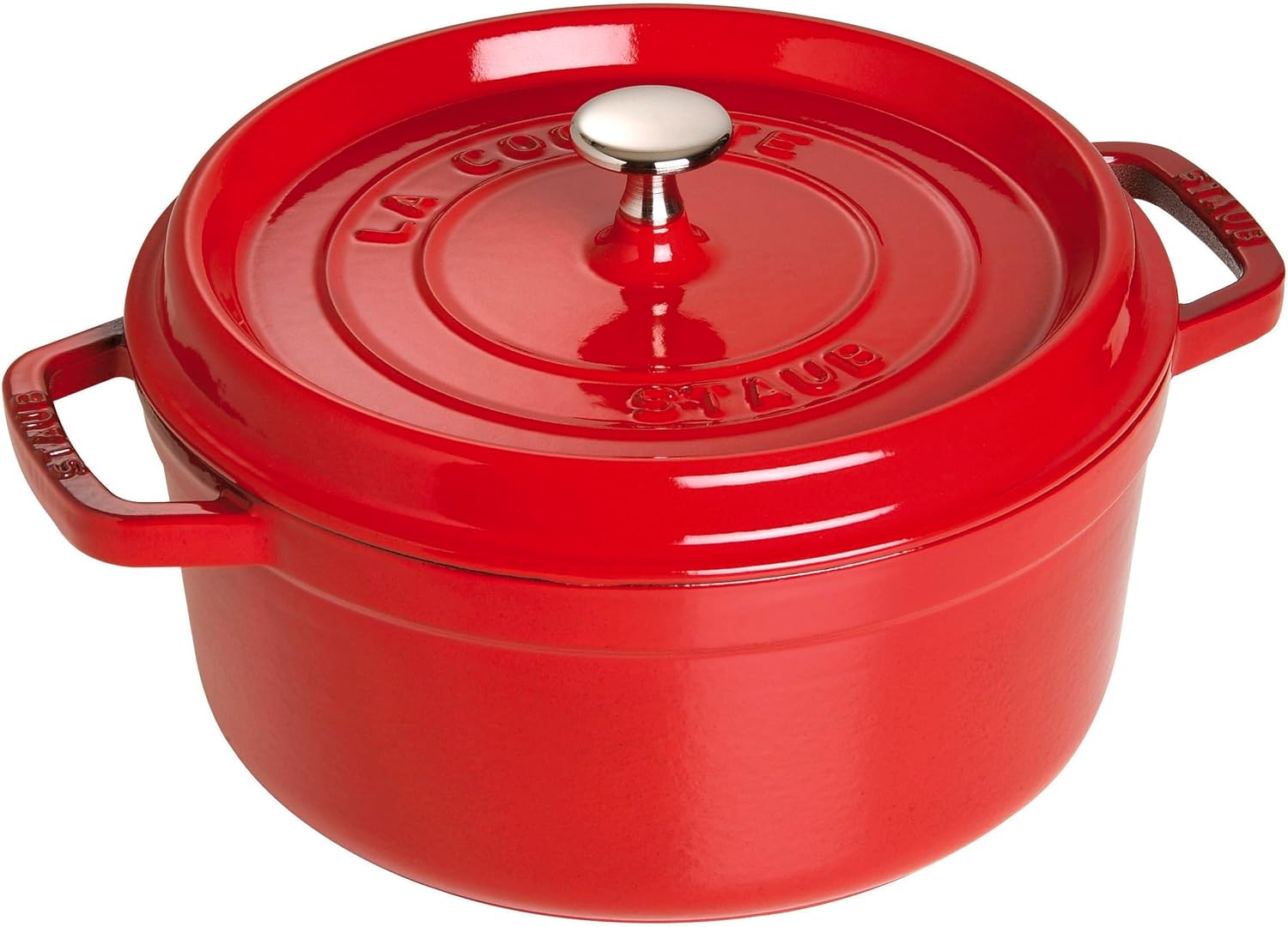 STAUB Garnek żeliwny, okrągły 28 cm, 6,7 L, Czarny