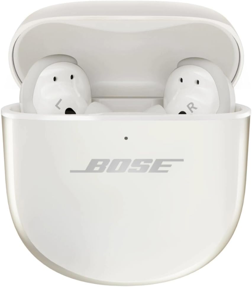 Bose QuietComfort Ultra bezprzewodowe słuchawki douszne Bluetooth, wireless z redukcją szumów, dźwiękiem przestrzennym i światowej klasy systemem redukcji hałasu, Czarny