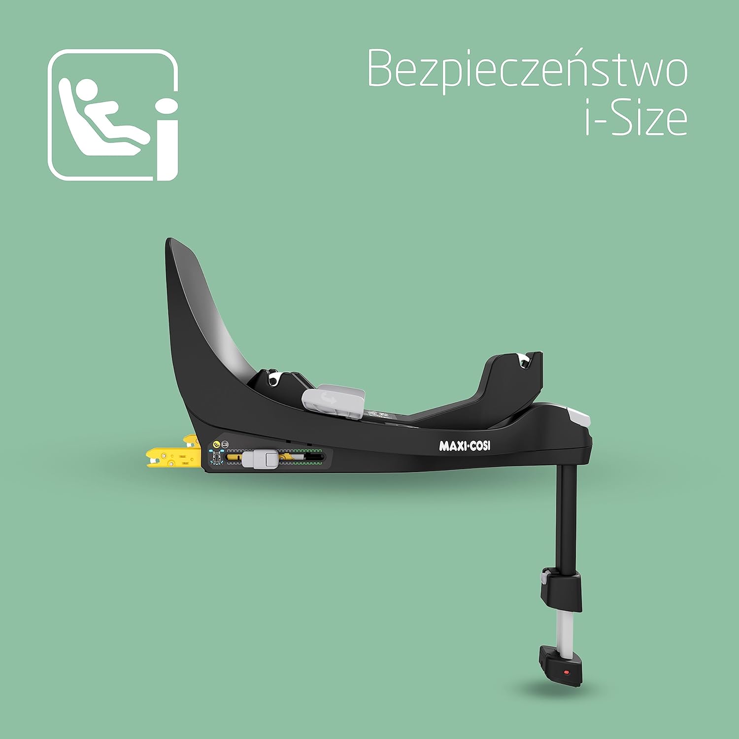 Maxi-Cosi Pearl 360 dla niemowlaka i-Size, Fotelik samochodowy obrotowy 360, od 3 miesięcy do 4 lat (61–105 cm), Obracanie jedną ręką, ClimaFlow, Uprząż z systemem Easy-In, G-CELL, Authentic Graphite