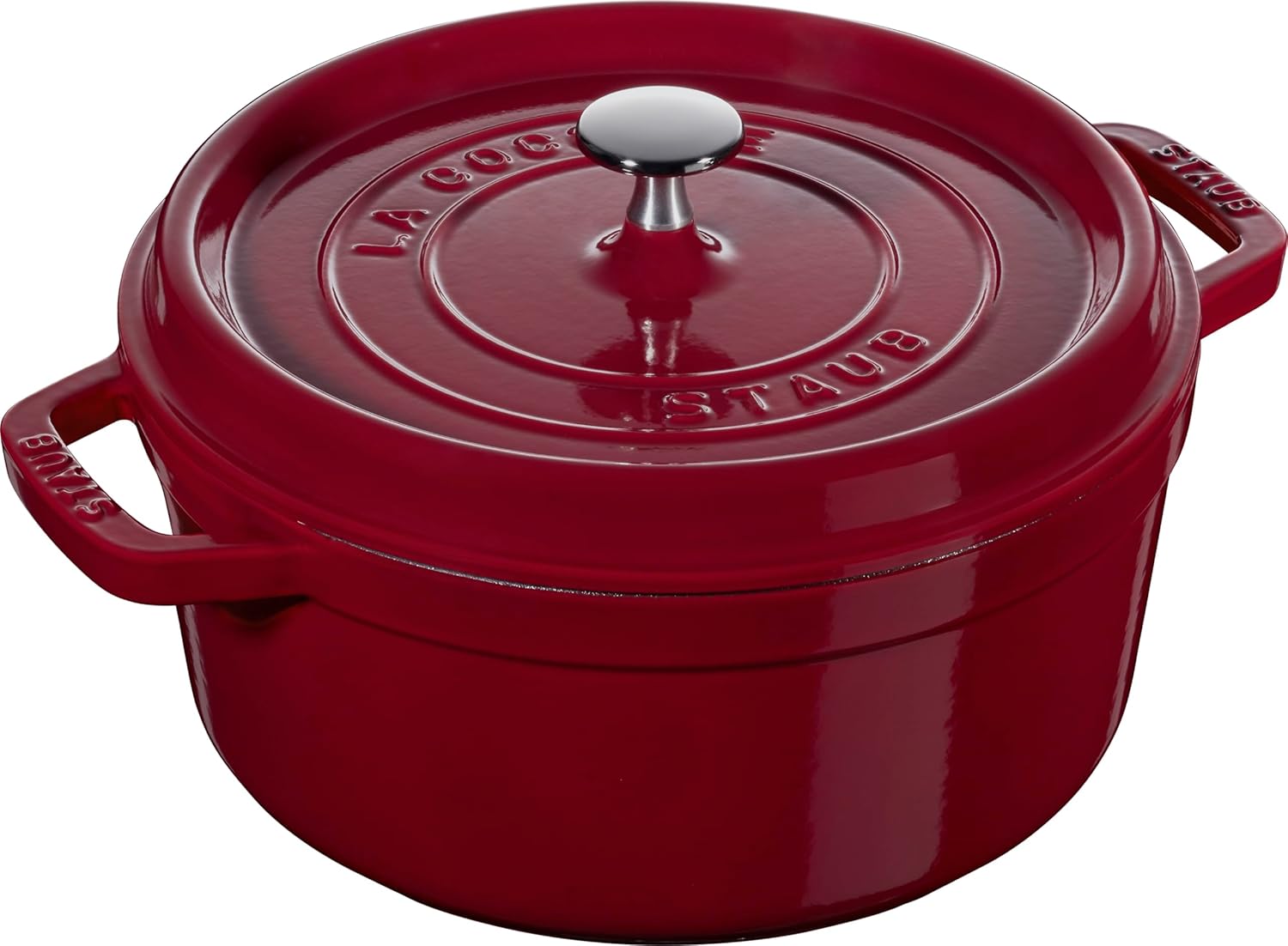 STAUB Garnek żeliwny, okrągły 28 cm, 6,7 L, Czarny