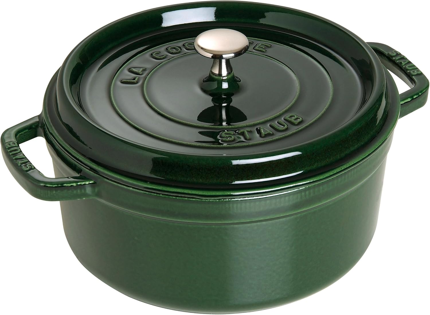 STAUB Garnek żeliwny, okrągły 28 cm, 6,7 L, Czarny