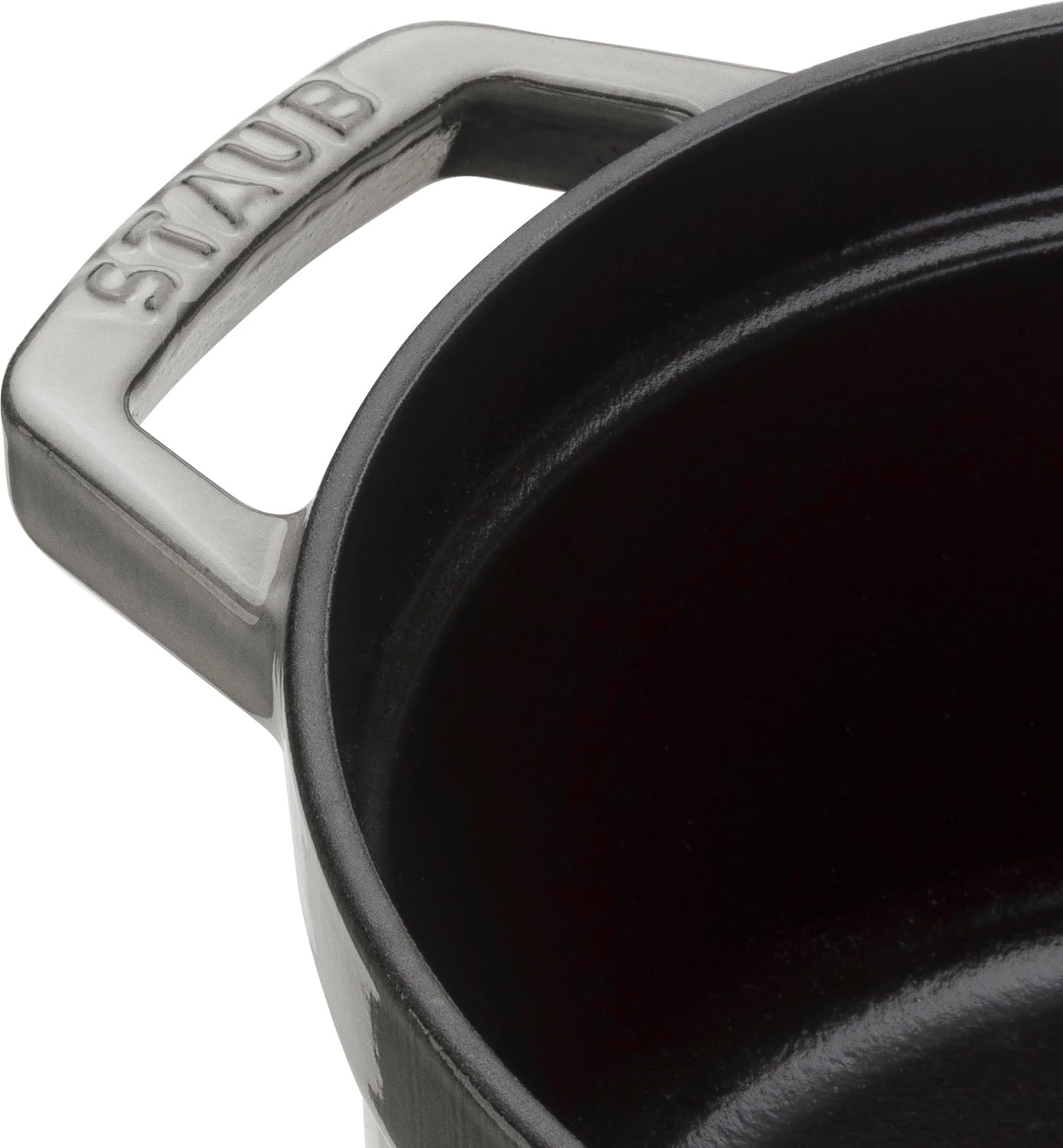 STAUB Garnek żeliwny, okrągły 28 cm, 6,7 L, Czarny