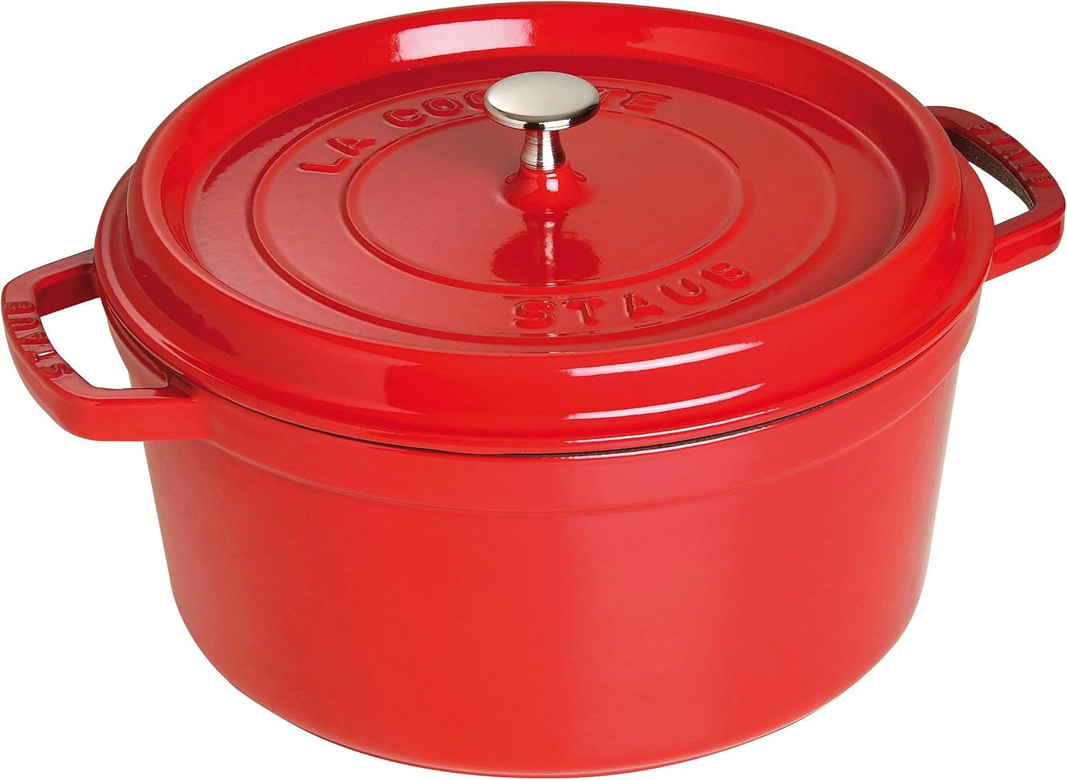 STAUB Garnek żeliwny, okrągły 28 cm, 6,7 L, Czarny