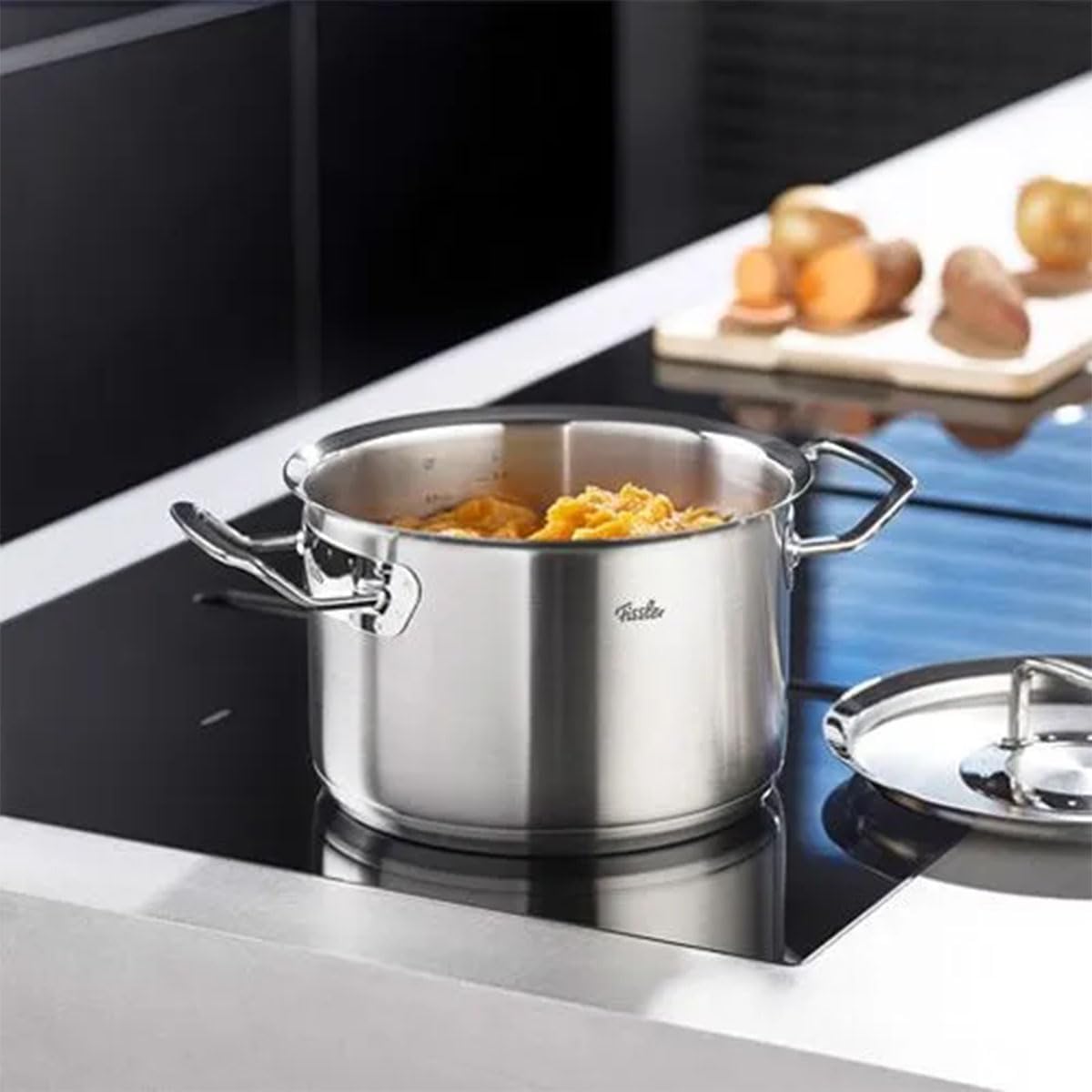 Fissler Original-Profi Zestaw Garnków z Rondlem, 18/10 Steel, Srebrny, 5 sztuk