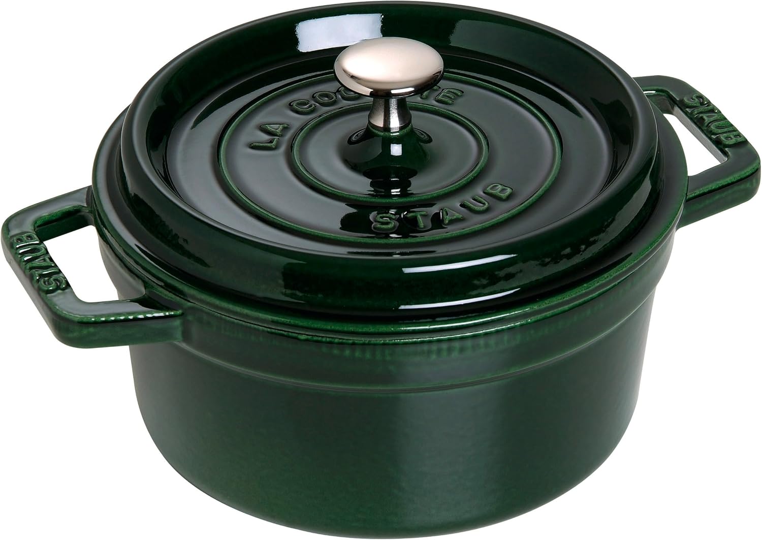 STAUB Garnek żeliwny, okrągły 28 cm, 6,7 L, Czarny
