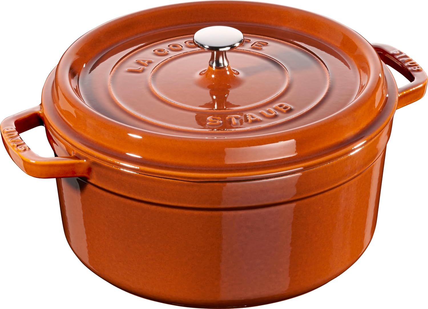 STAUB Garnek żeliwny, okrągły 28 cm, 6,7 L, Czarny