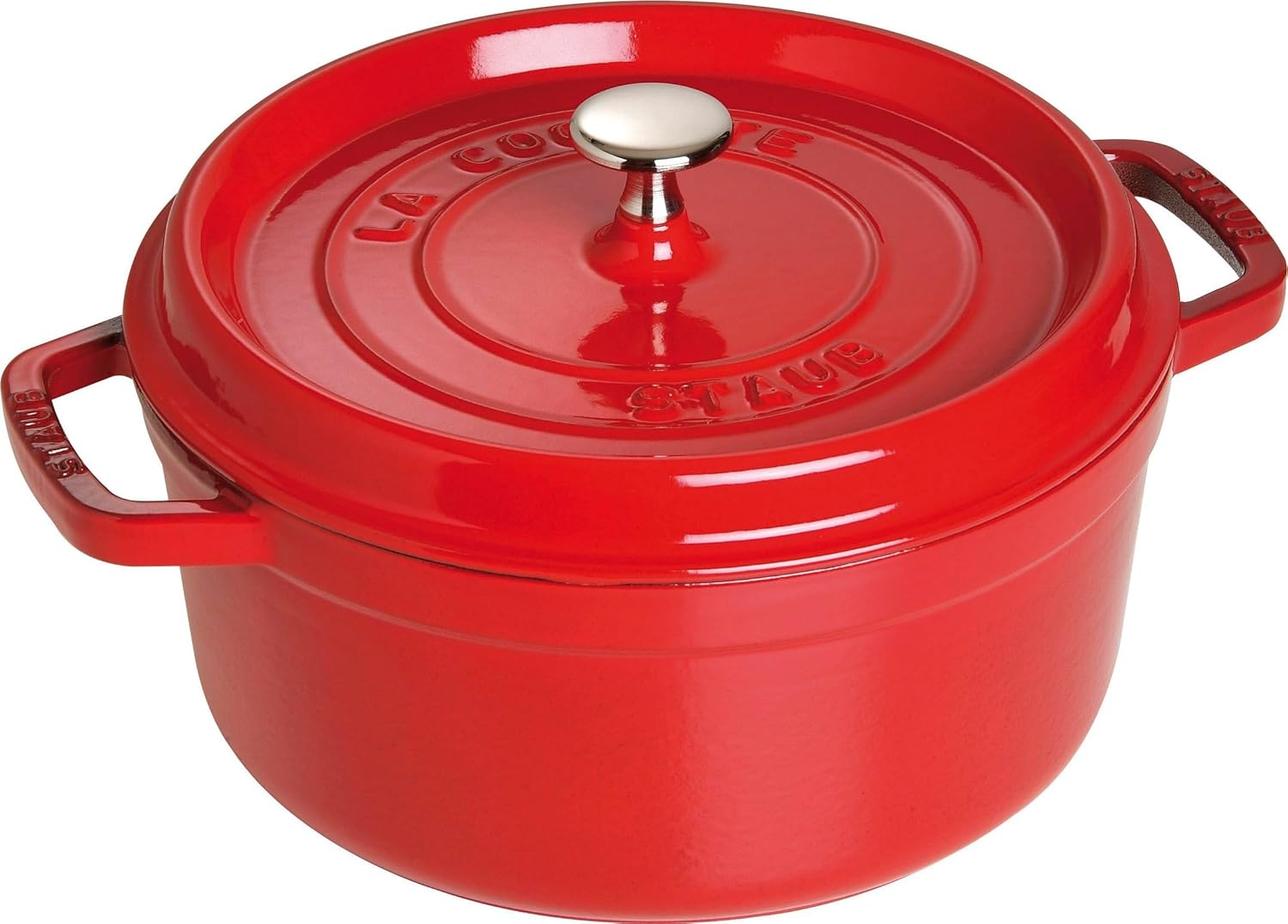 STAUB Garnek żeliwny, okrągły 28 cm, 6,7 L, Czarny