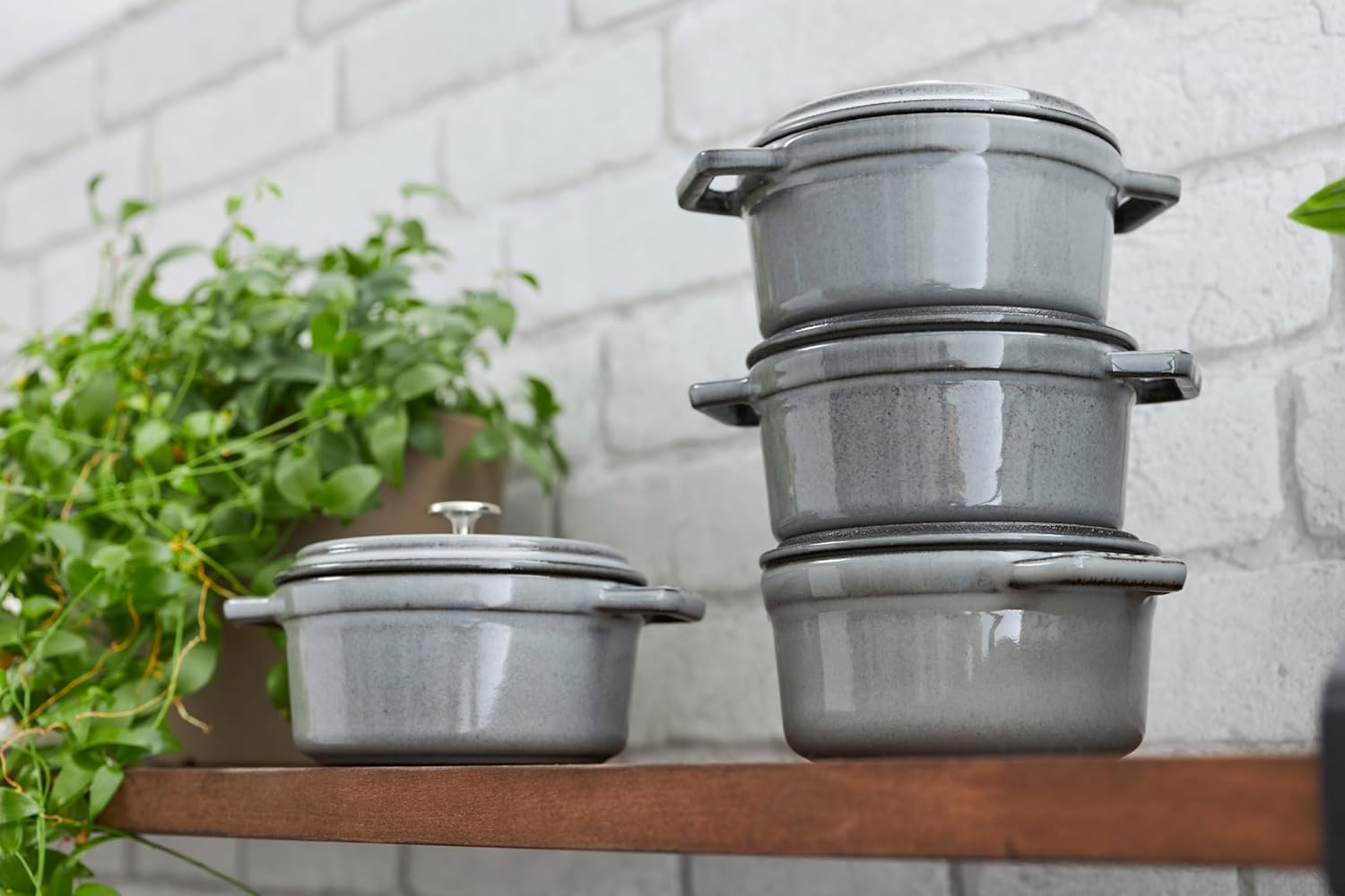 STAUB Garnek żeliwny, okrągły 28 cm, 6,7 L, Czarny
