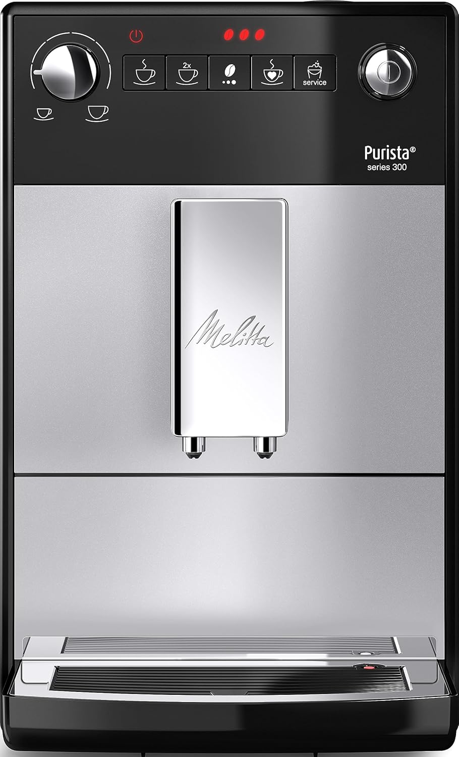Melitta Purista Automatyczny Ekspres do Kawy, Srebrny, 1400W 220V