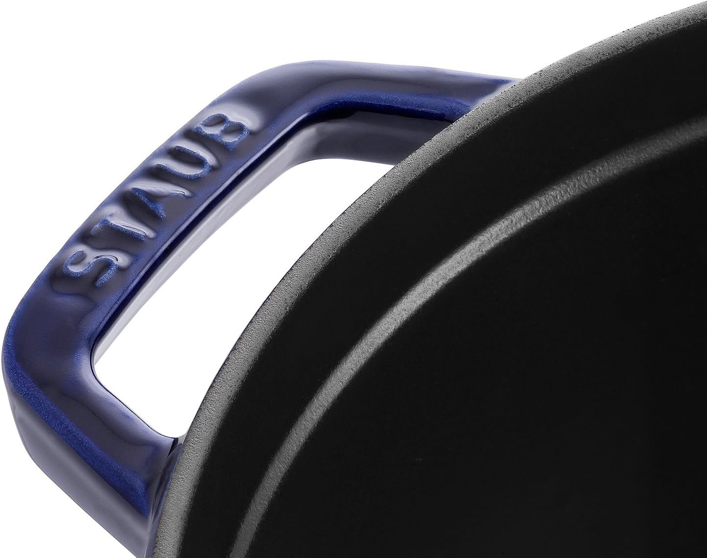 STAUB Garnek żeliwny, okrągły 28 cm, 6,7 L, Czarny