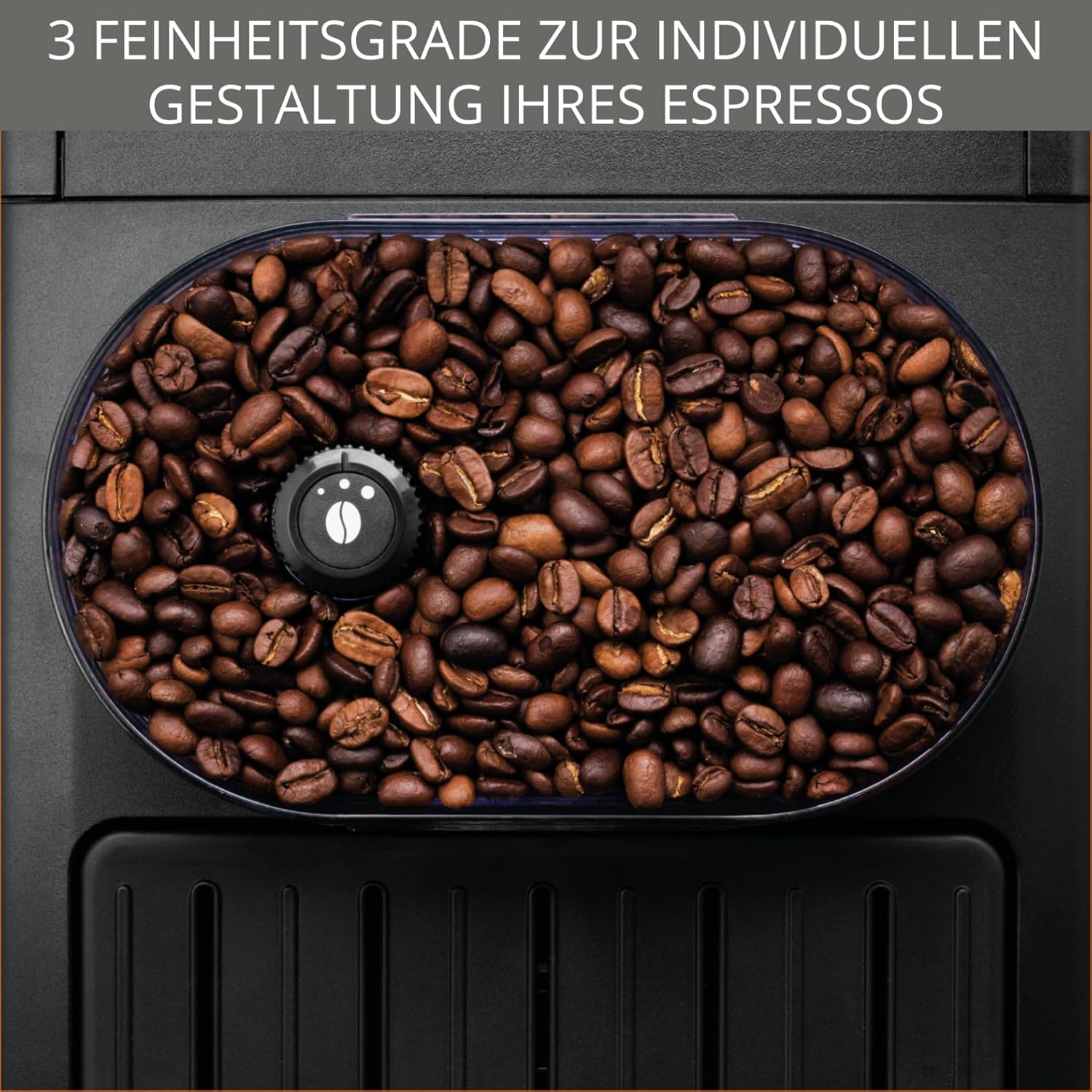 Krups Arabica Picto Ea8105 Ekspres do Kawy, Biały/Czarny, 1450 WW 230 VV