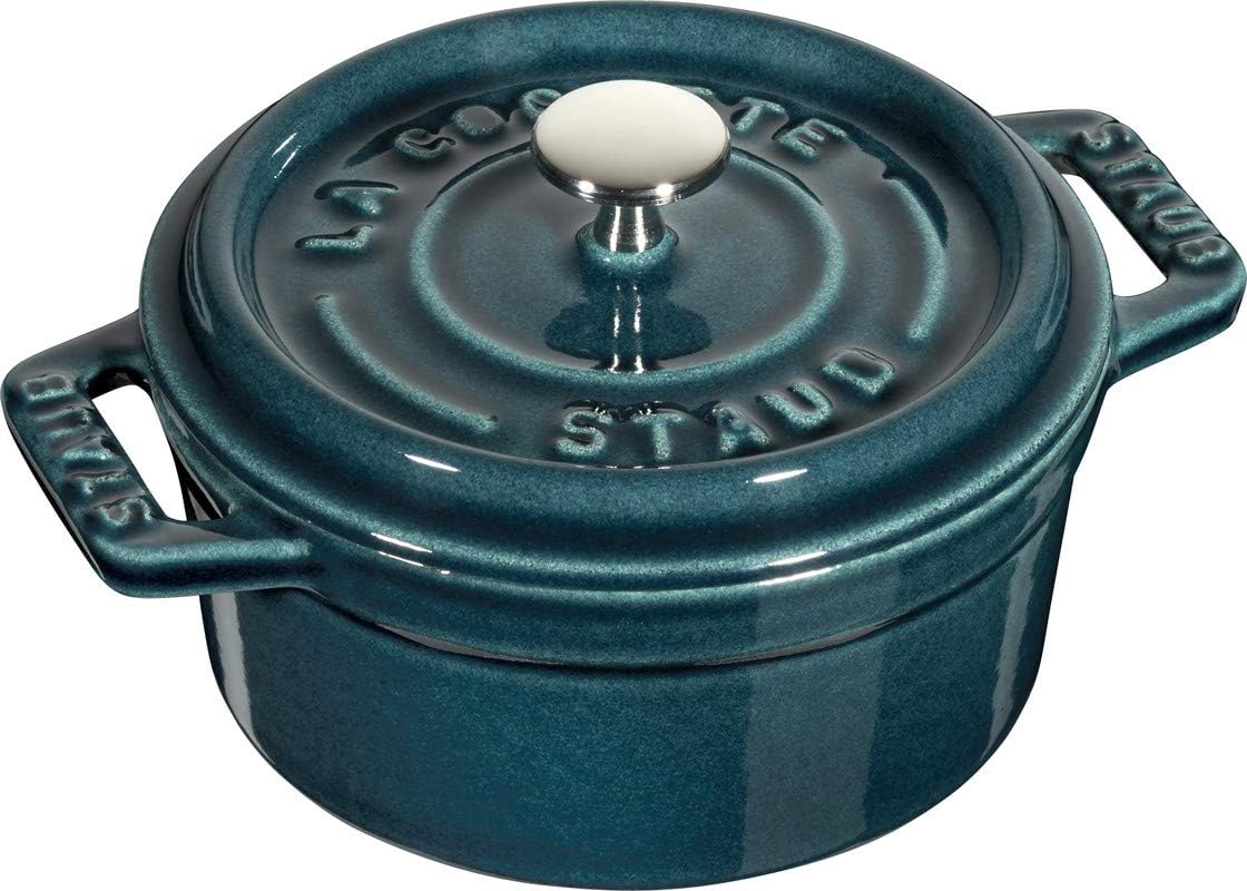 STAUB Garnek żeliwny, okrągły 28 cm, 6,7 L, Czarny