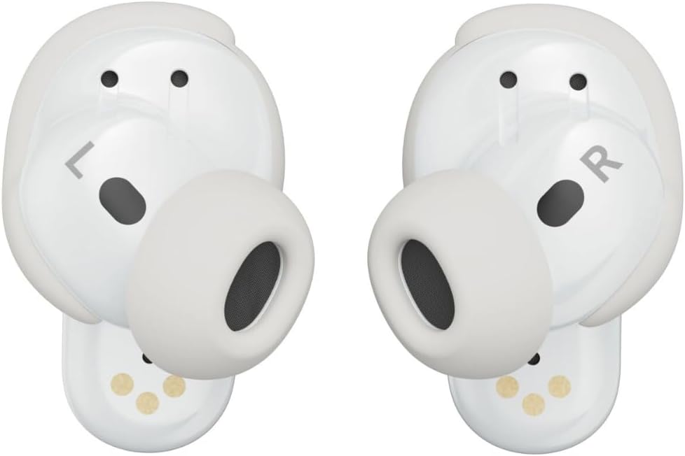 Bose QuietComfort Ultra bezprzewodowe słuchawki douszne Bluetooth, wireless z redukcją szumów, dźwiękiem przestrzennym i światowej klasy systemem redukcji hałasu, Czarny