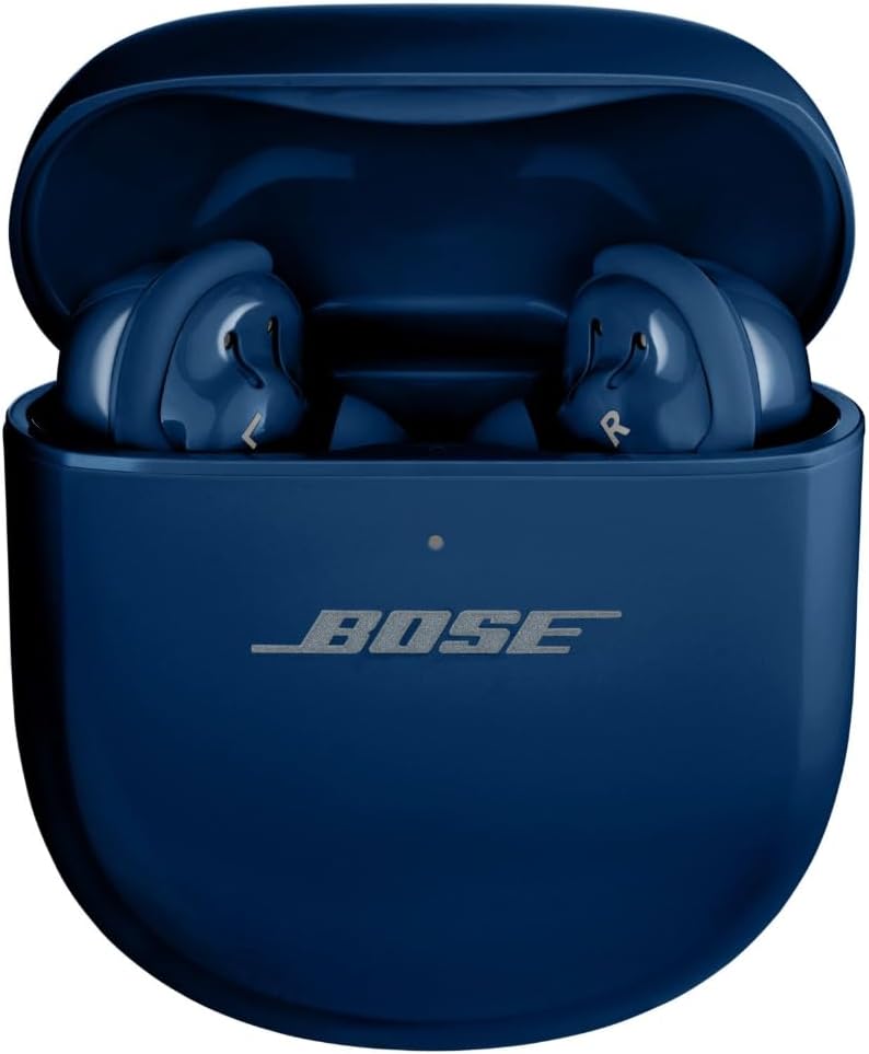 Bose QuietComfort Ultra bezprzewodowe słuchawki douszne Bluetooth, wireless z redukcją szumów, dźwiękiem przestrzennym i światowej klasy systemem redukcji hałasu, Czarny