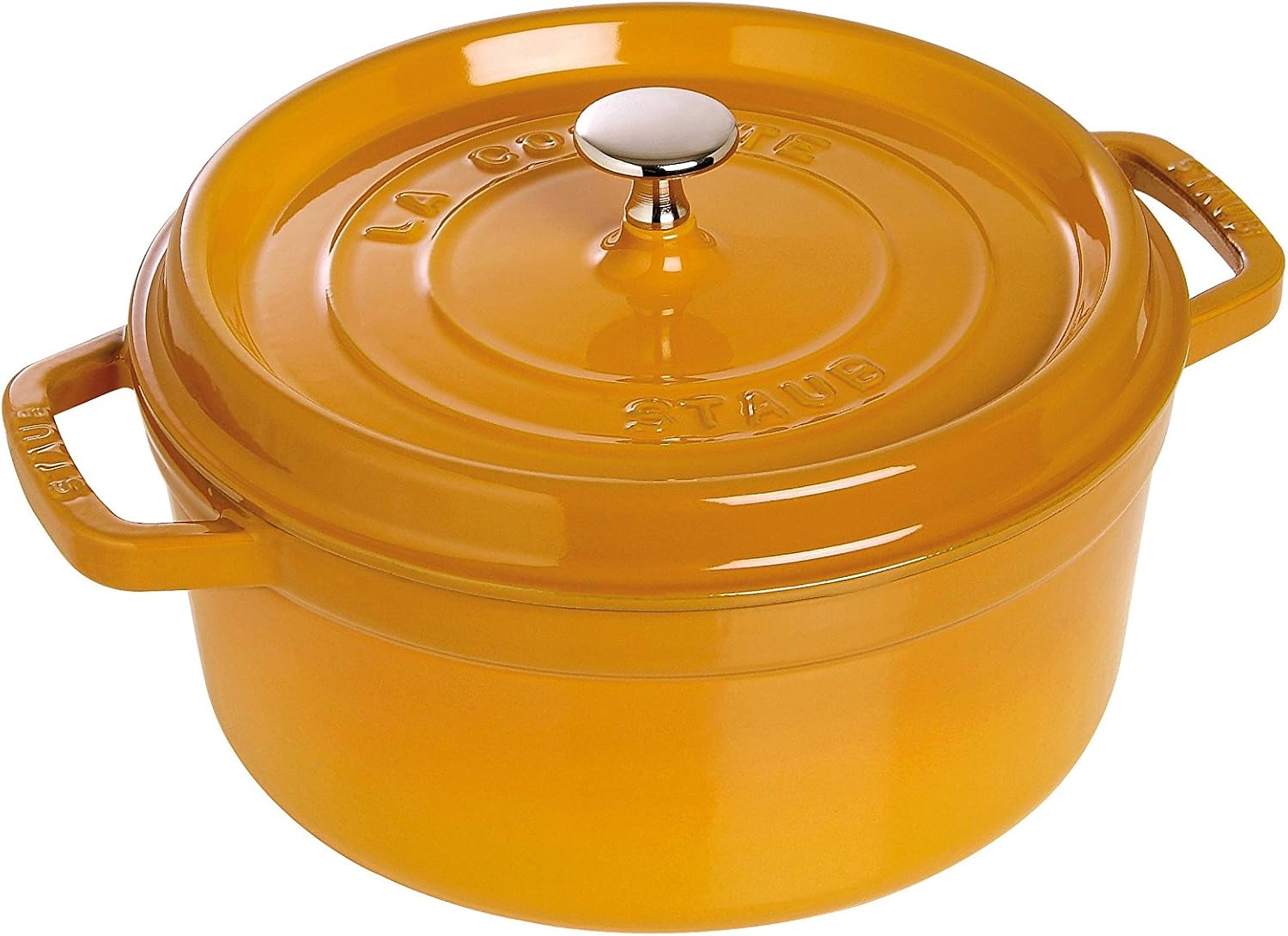 STAUB Garnek żeliwny, okrągły 28 cm, 6,7 L, Czarny