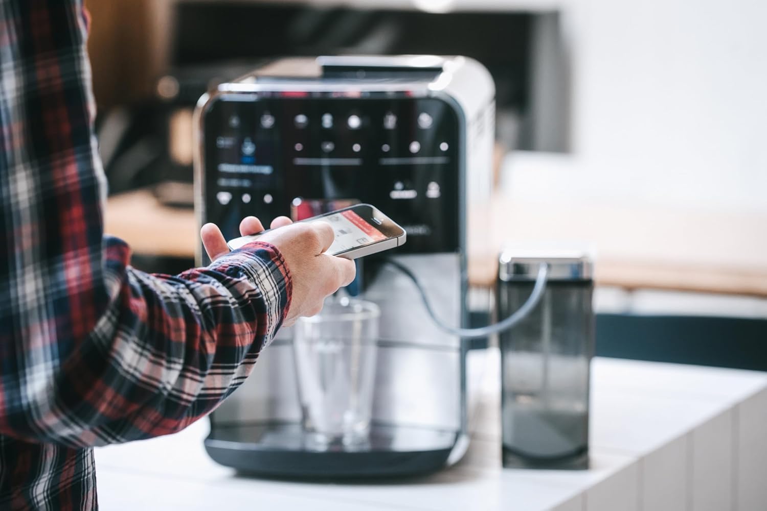 Melitta F85/0-102 Automatyczny Ekspres do Kawy, Tworzywo Sztuczne, Stal Nierdzewna, 1450 W, 1,8 L, Czarny