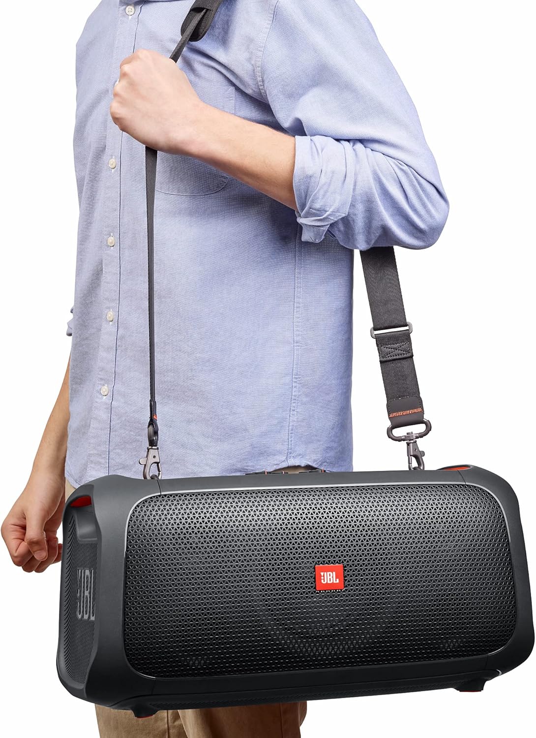 Jbl Partybox 110 JBLPARTYBOX110EU Głośnik Bluetooth, Czarny, 24 x 69 x 2,5 cm