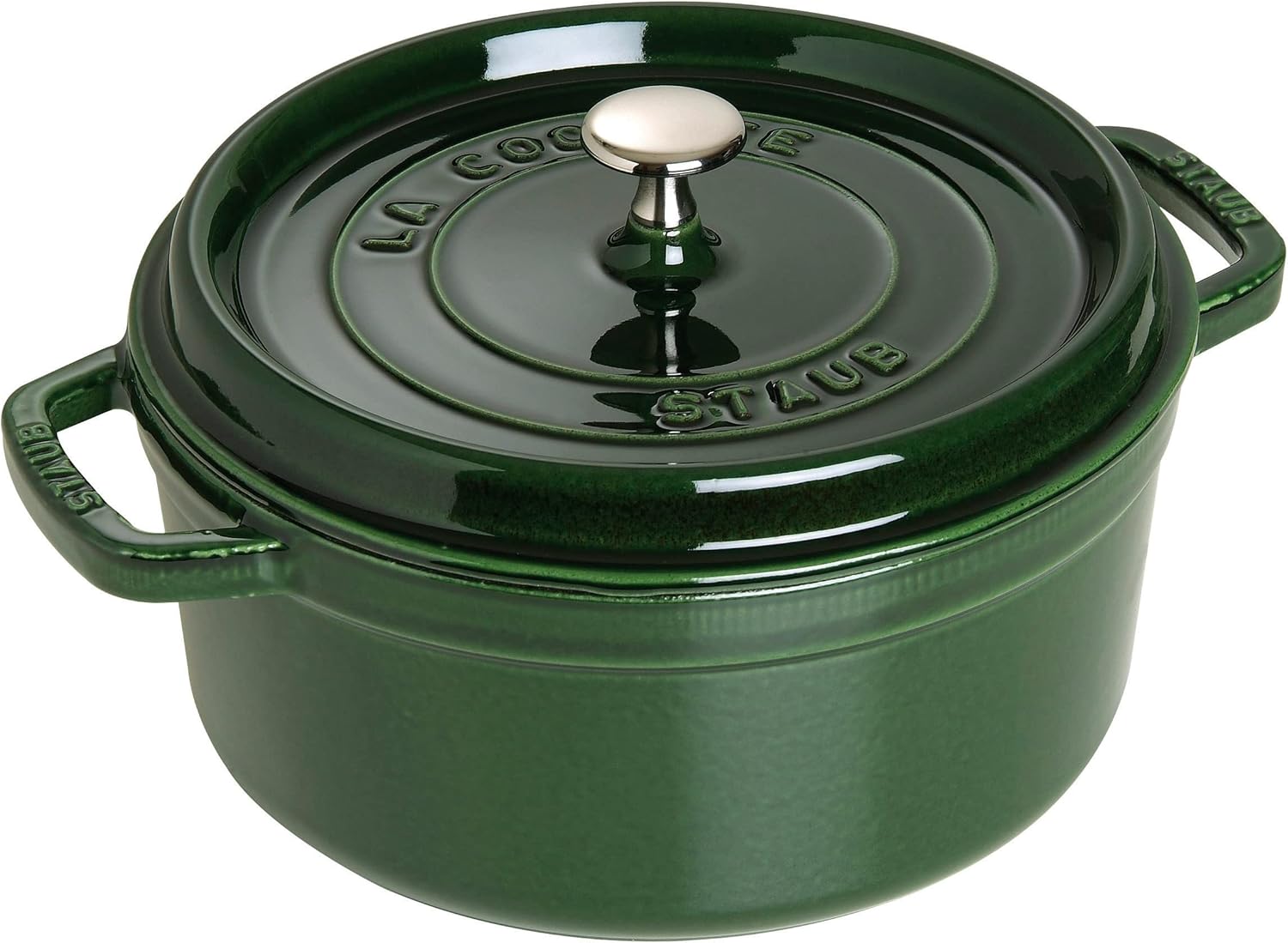 STAUB Garnek żeliwny, okrągły 28 cm, 6,7 L, Czarny
