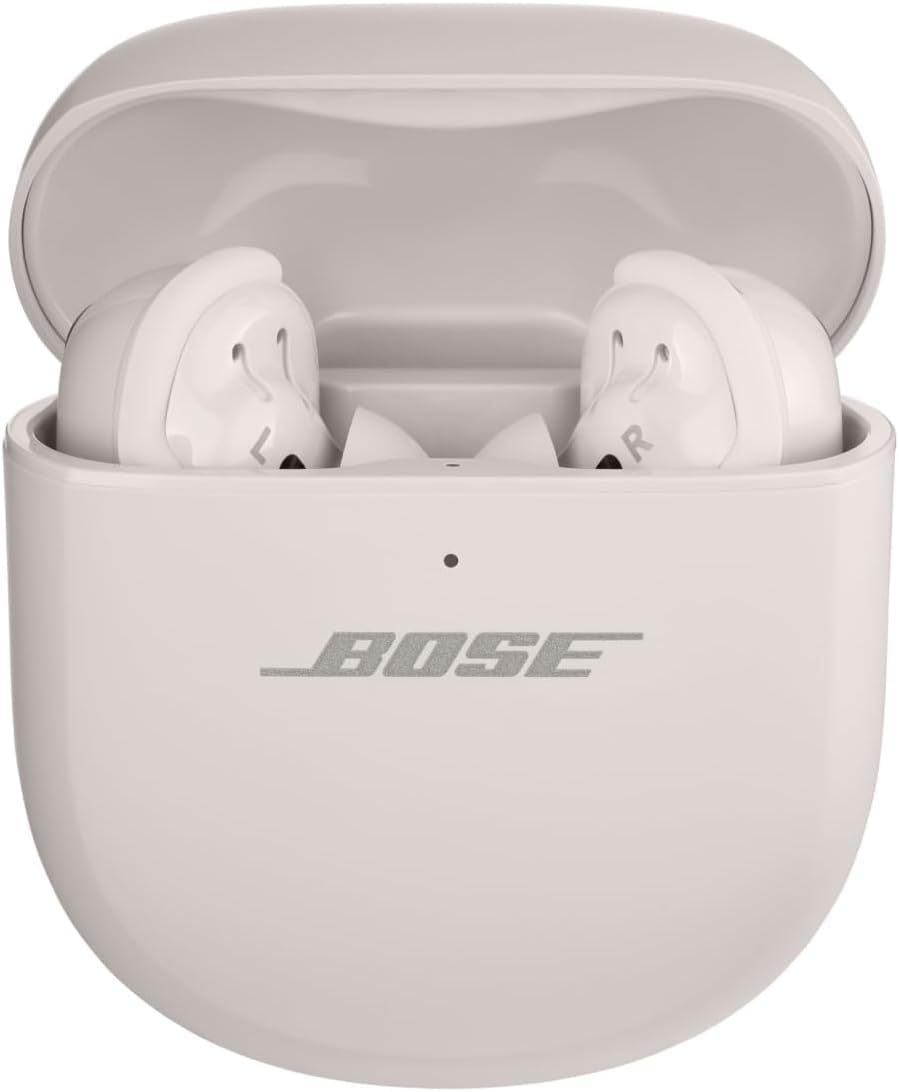 Bose QuietComfort Ultra bezprzewodowe słuchawki douszne Bluetooth, wireless z redukcją szumów, dźwiękiem przestrzennym i światowej klasy systemem redukcji hałasu, Czarny