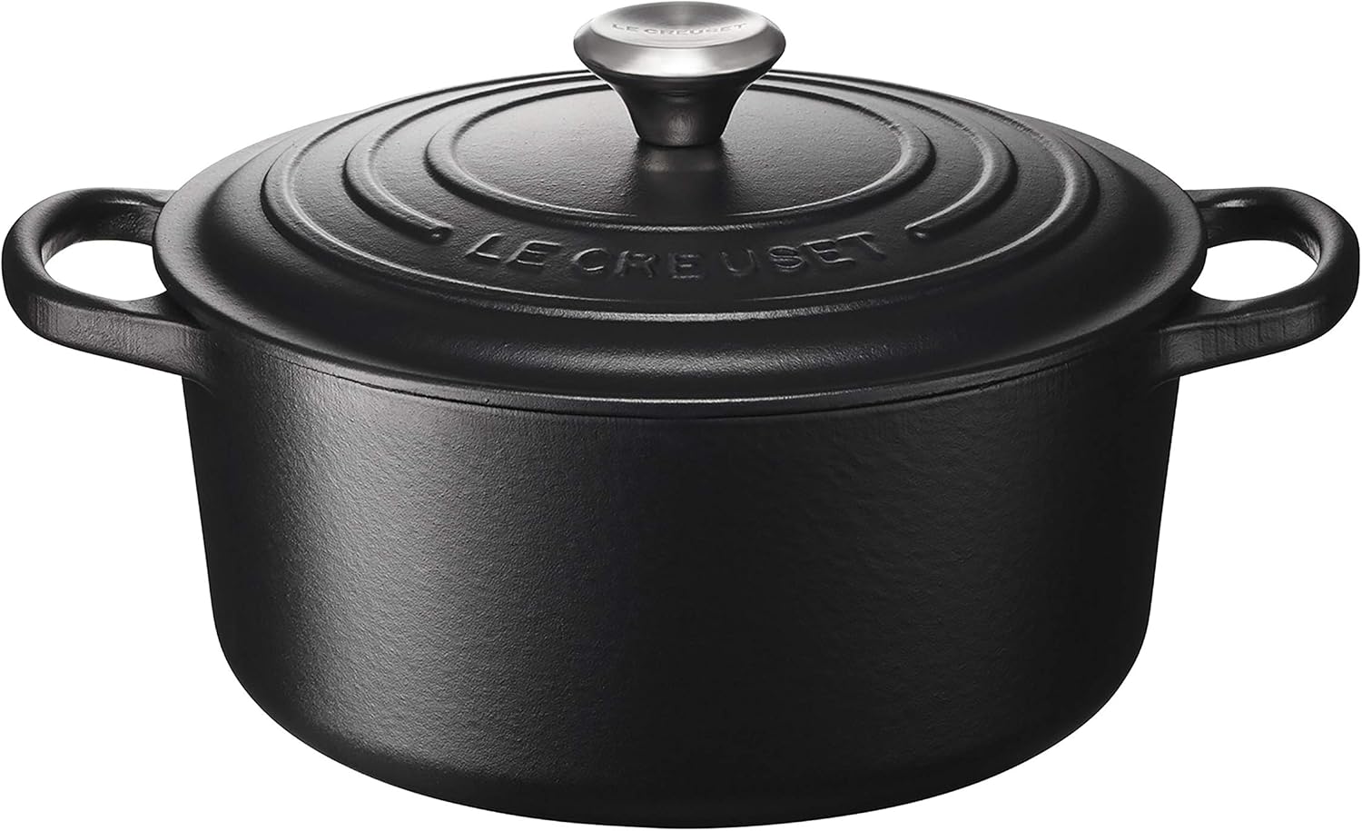Le Creuset Signature żeliwne naczynie do pieczenia z pokrywką, Ø 26 cm, okrągłe, nadaje się do wszystkich rodzajów kuchenek i kuchenek indukcyjnych, pojemność: 5,3 l, 5,135 kg, kolor czerwony