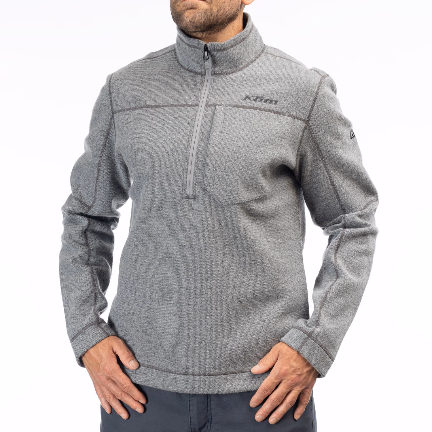 BIGHORN CANYON WOOL FLEECE 1/4 ZIP