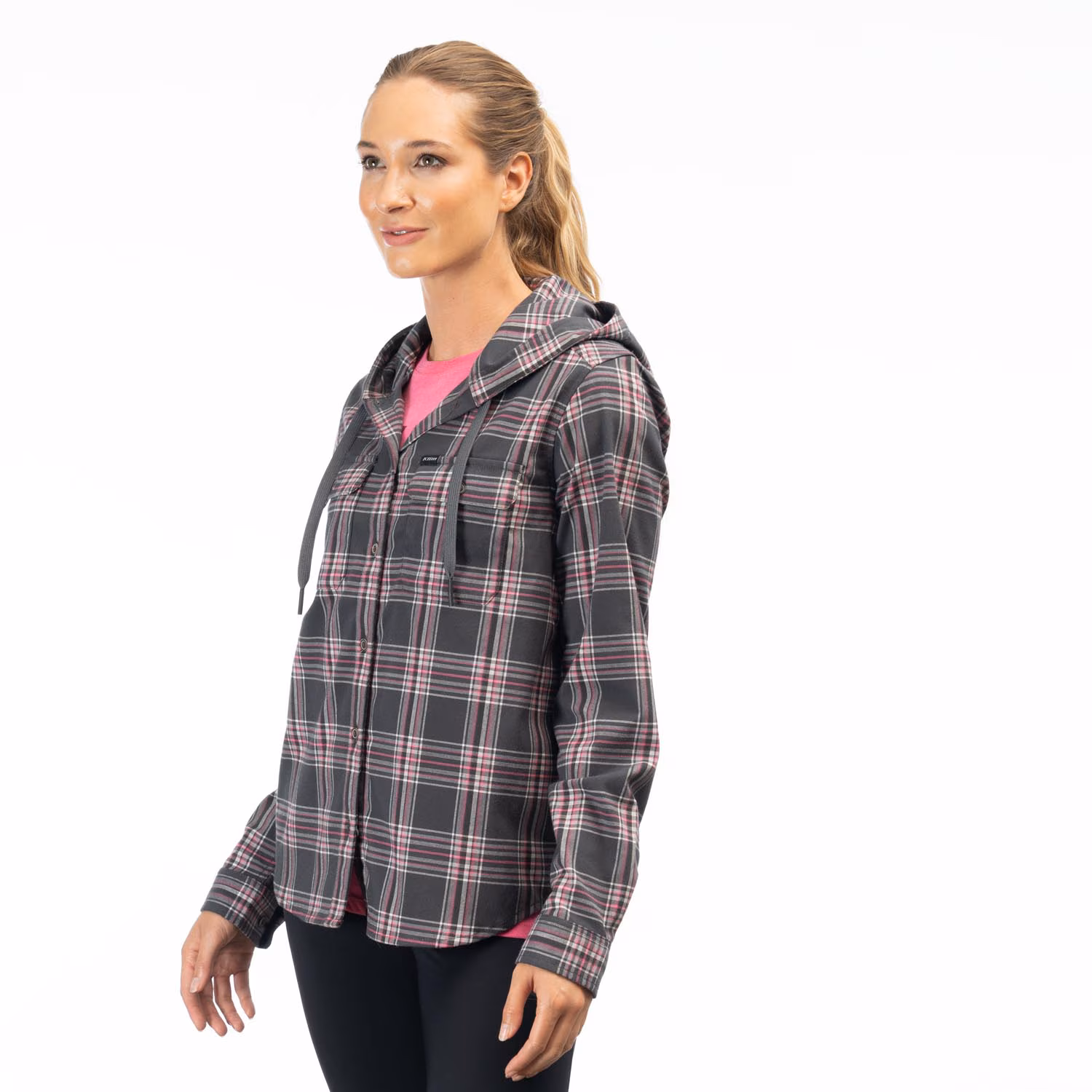GINNY MOUNTAIN MIDWEIGHT STRETCH FLANNEL HOODIE