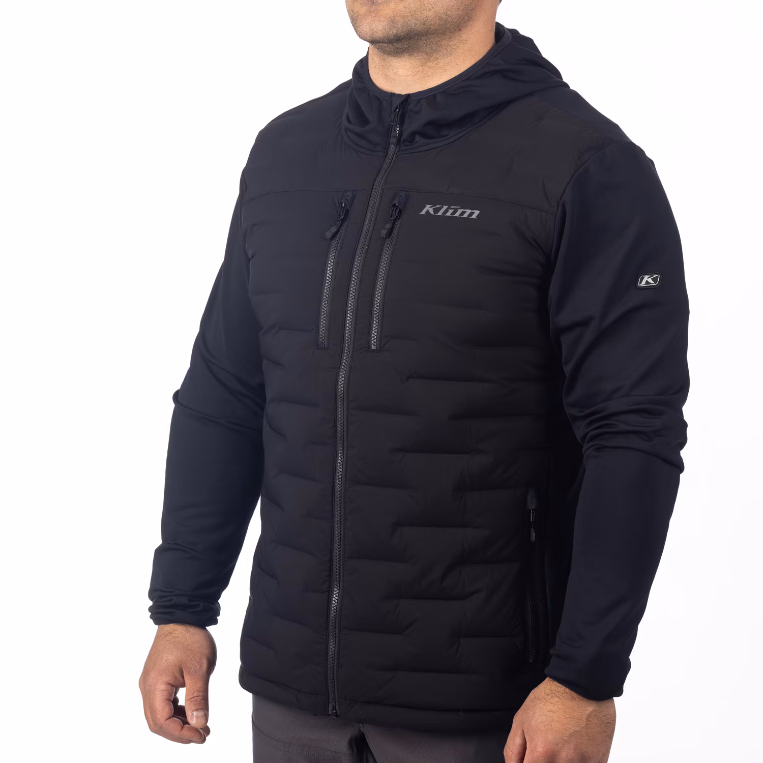 BOULDER HYBRID HOODED JACKET