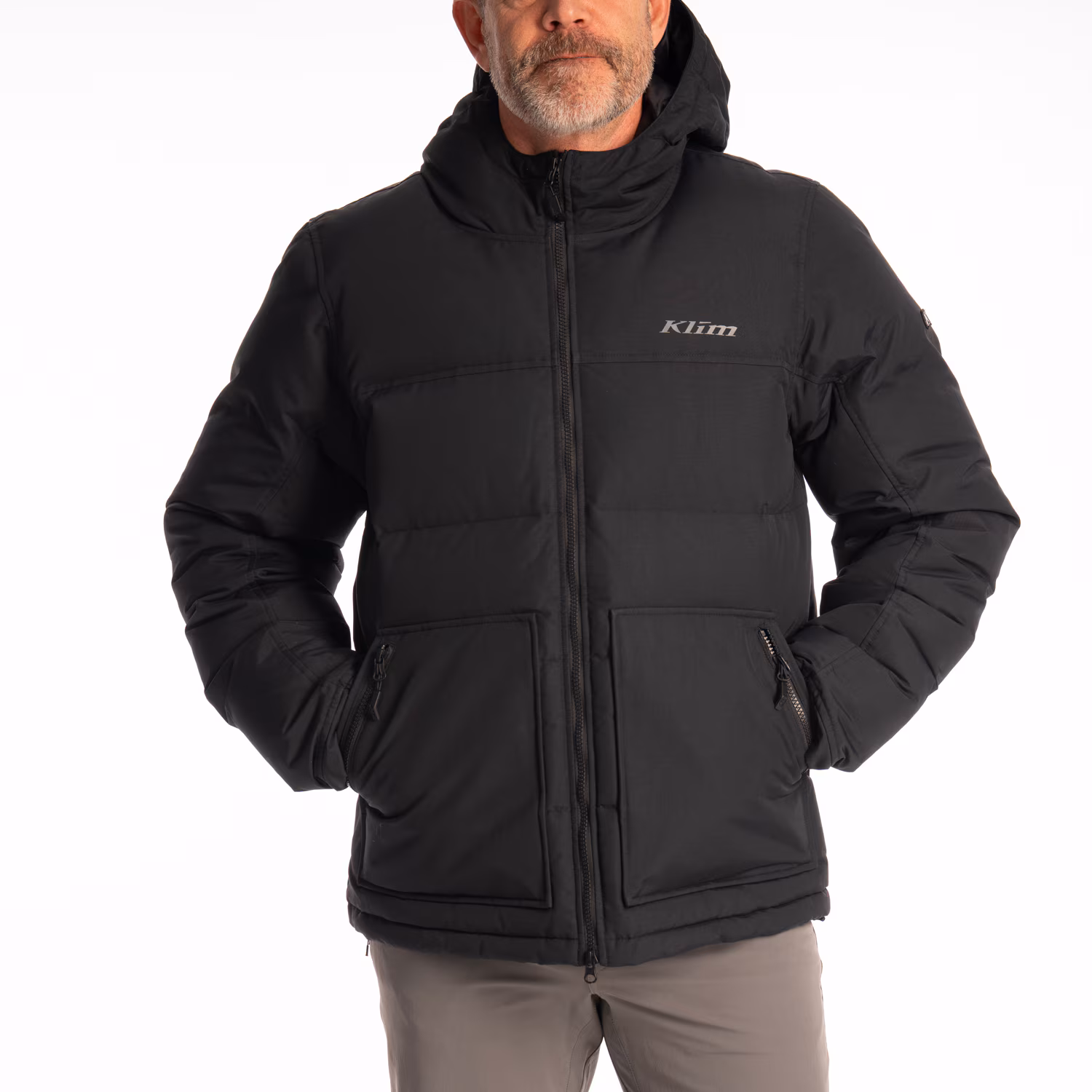 SAWTOOTH DOWN HOODED JACKET