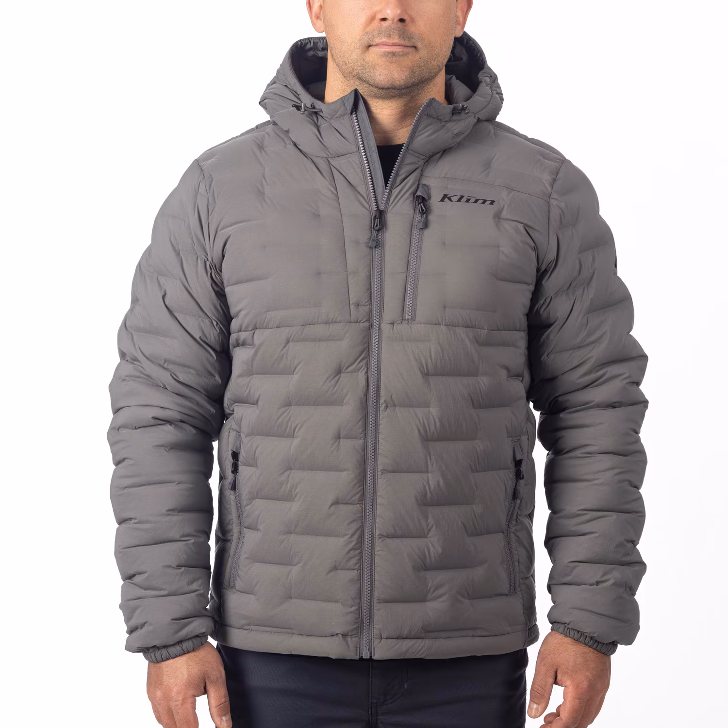BOULDER STRETCH DOWN HOODED JACKET
