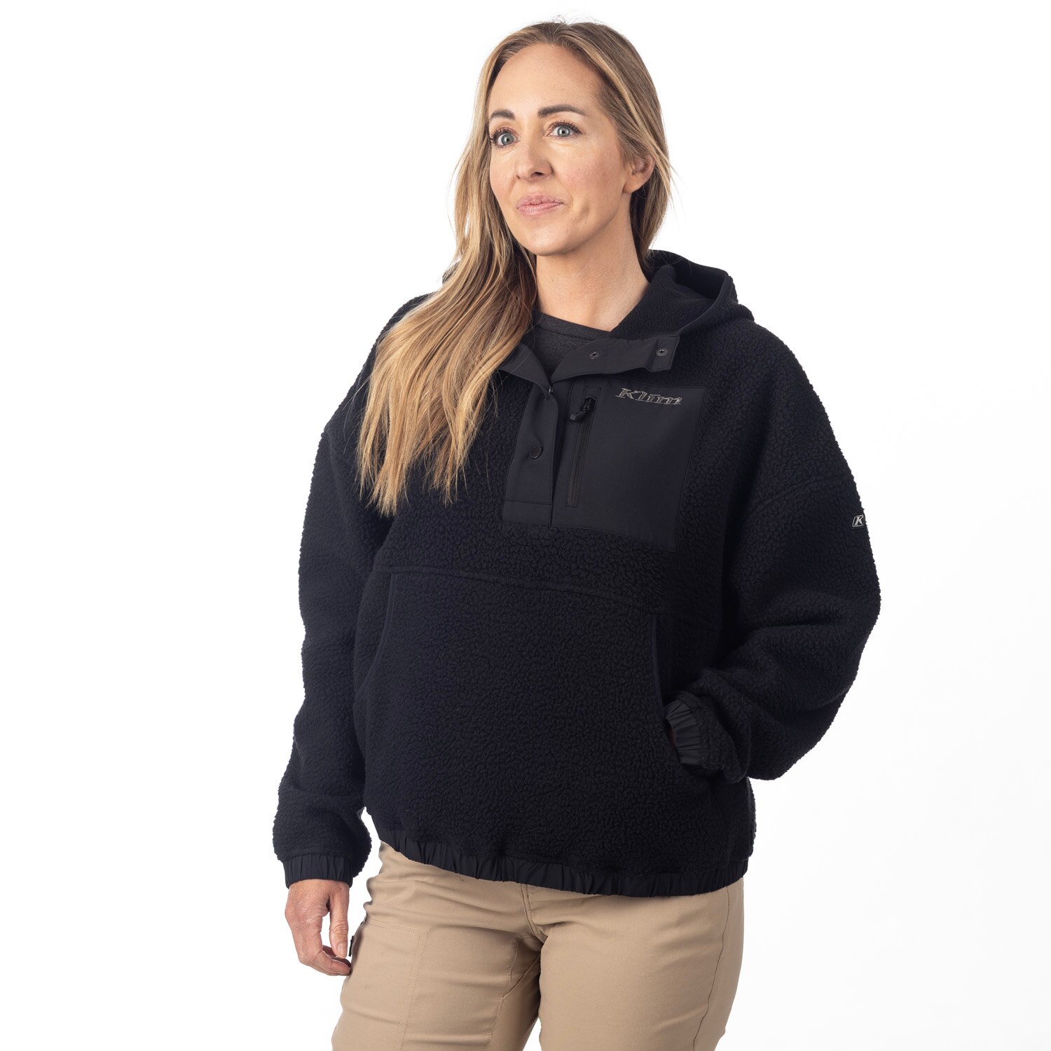 SIRA HIGH PILE FLEECE HOODIE
