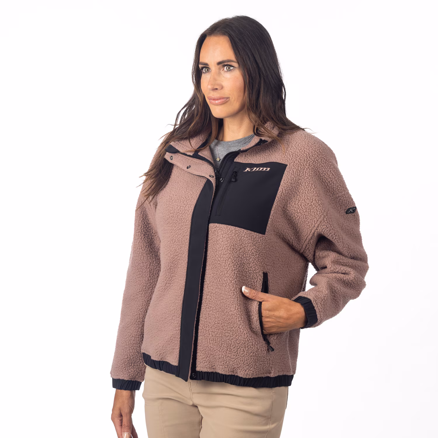 SIRA HIGH PILE FLEECE JACKET