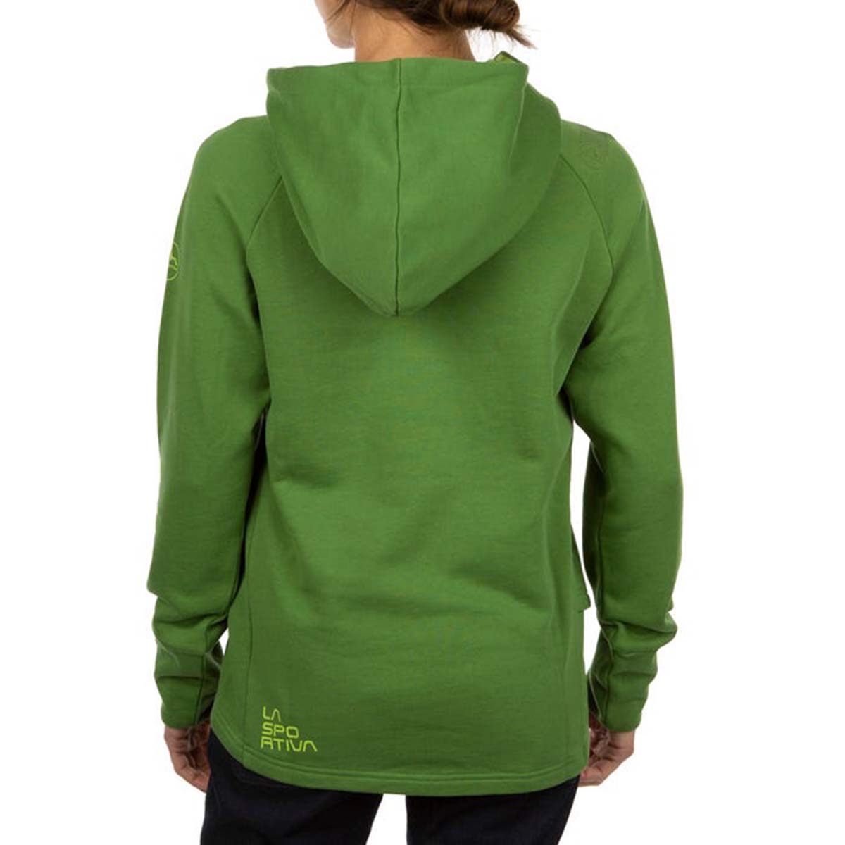 Stoke Womens Climbing Hoodie Green