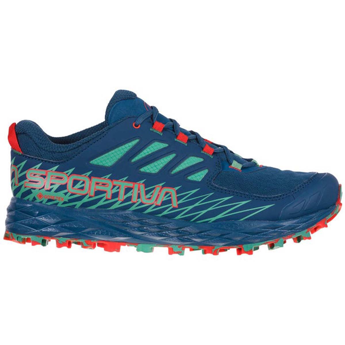 Lycan GTX Mens Trail Running Shoes Blue